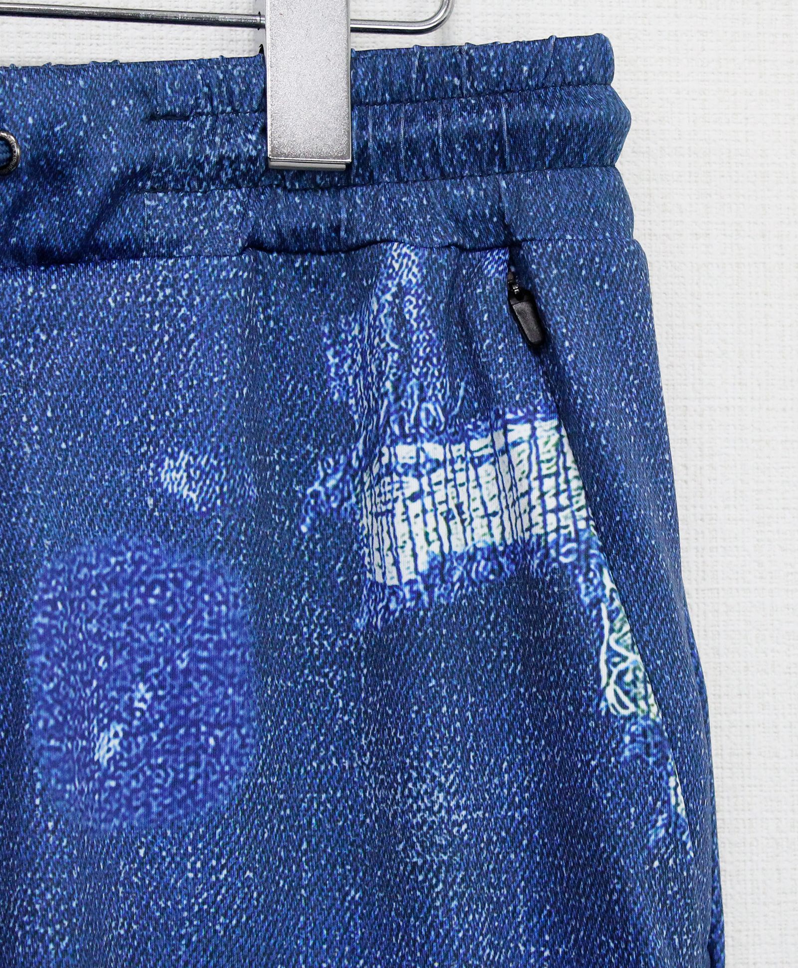 ダメージデニムラッシュガードショーツ / インディゴ【USB-26043】