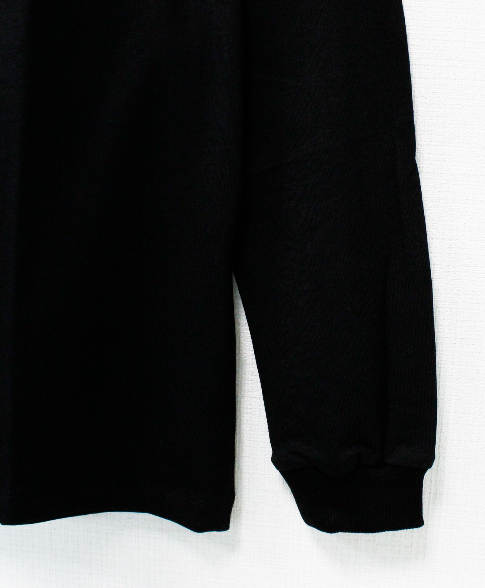 ラインストーン『NUMBERING BEAR』 L/S Tシャツ / ロンT / ブラック [UC52-N547]