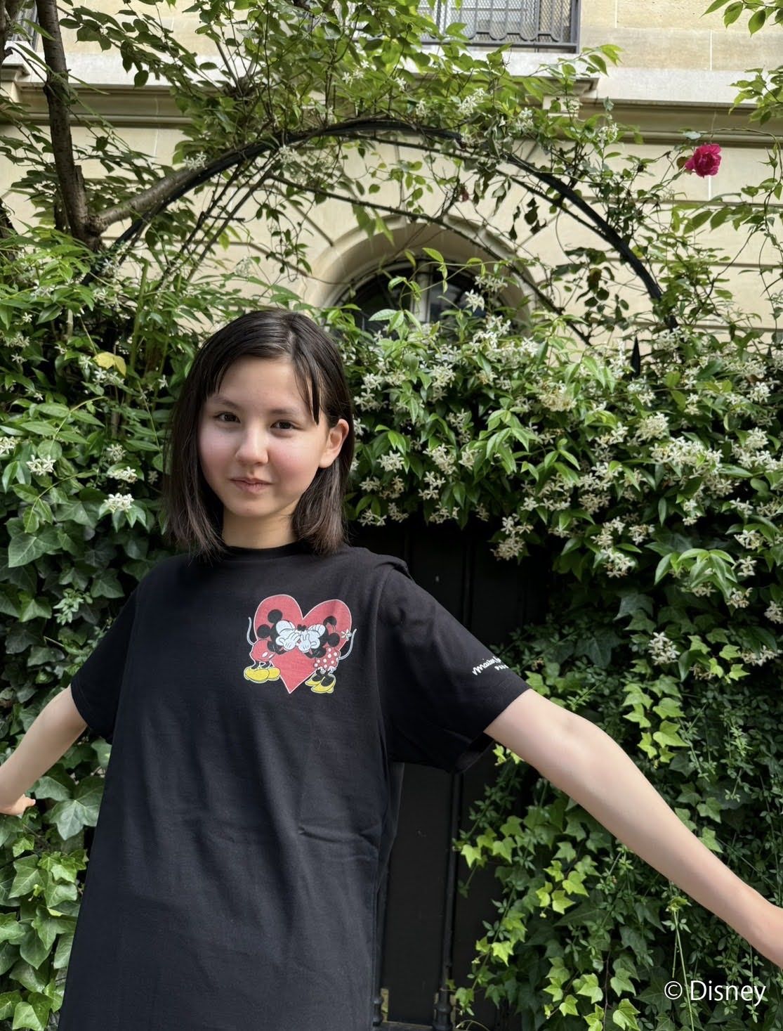 Limited design T-shirt 03 / Mickey / BLACK