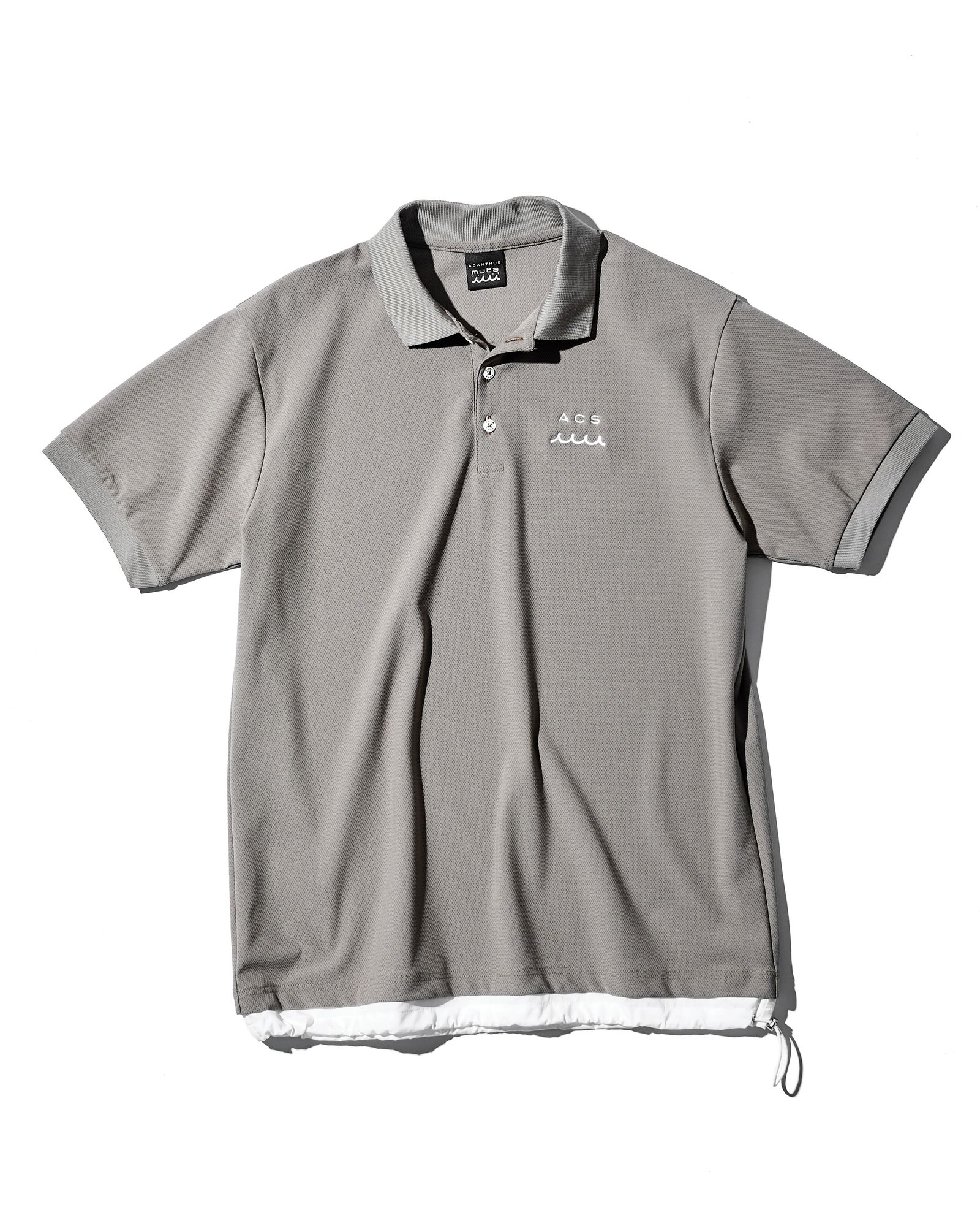 ACANTHUS - ACANTHUS x muta MARINE / muta Mesh Polo / メッシュ 