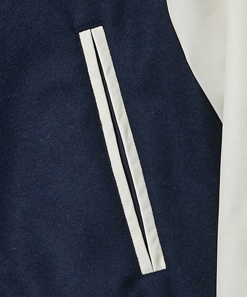 muta MARINE x ACANTHUS / muta Studium Jacket / スタジアムジャケット / NAVY / MA2425