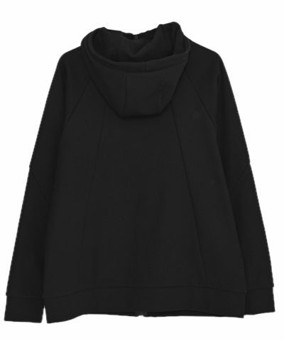 止水ジップパーカー / ブラック【341027】