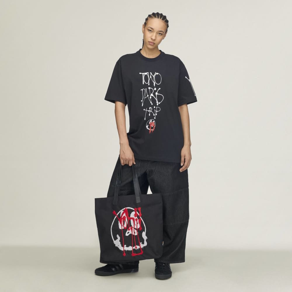 チト シティー グラフィック ショート スリーブ Tシャツ / Y-3 CHITO CITY GRAPHIC SHORT SLEEVE TEE / BLACK [KR1067 -APPA26]