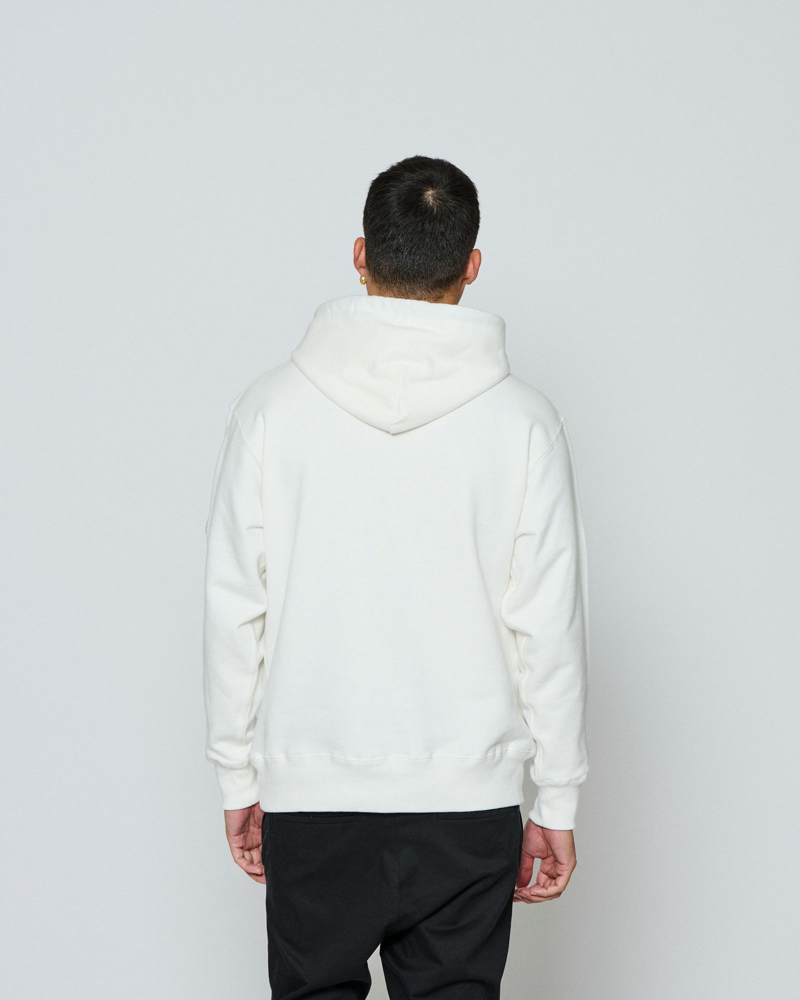 ☆先行予約☆ muta MARINE × ACANTHUS / スイートエクストラロゴフーディー / パーカー / Sweet Extra Logo Hoodie / WHITE 【MA2697】