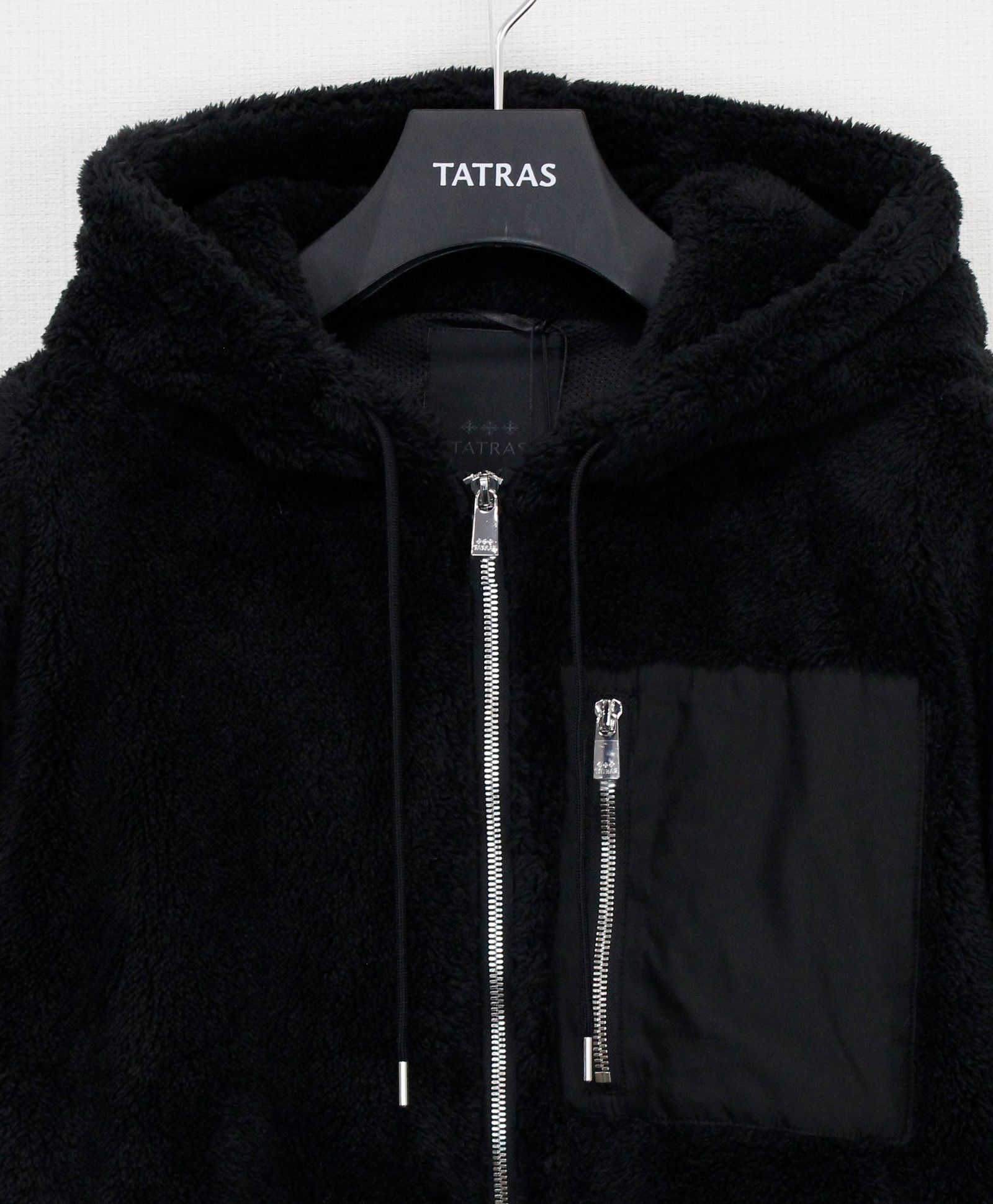 フード付き ボアブルゾン / MENFI /  メンフィ / BLACK [MJXA0212033588]