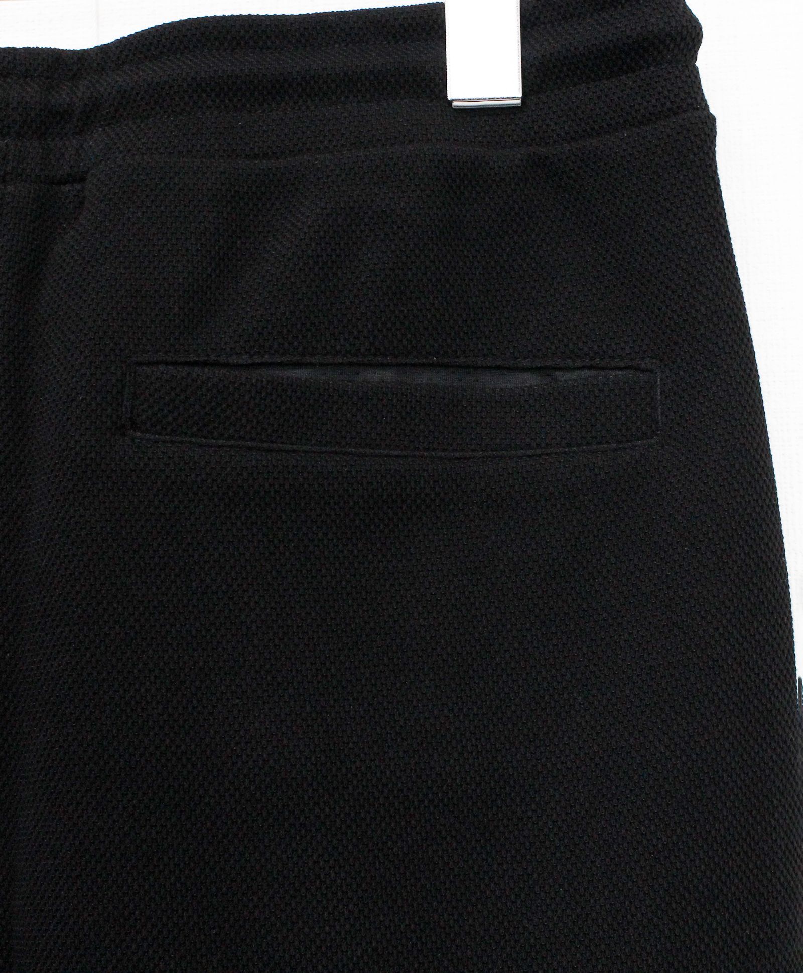 止水ジップスキニーパンツ / ブラック【120027】