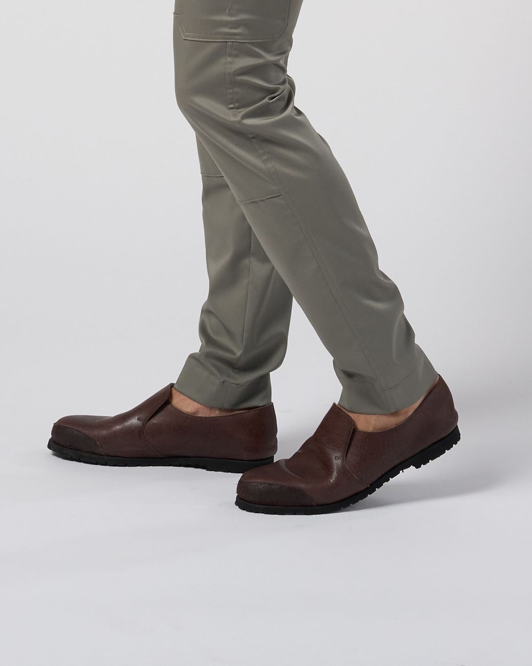 ☆先行予約☆ wjk  / コンビネーションスリッポンシューズ / combination slip-on shoes / brown 【8994 bt51k】