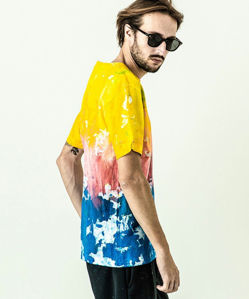タイダイTシャツ / Uneven dyeing Tee / MULTI