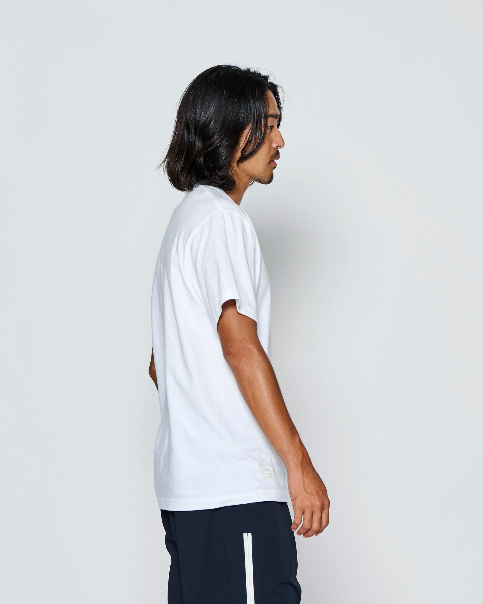 ☆先行予約☆muta MARINE × ACANTHUS  / ボックスロゴTシャツ /  Box Logo Tee / WHITE【MA2716】