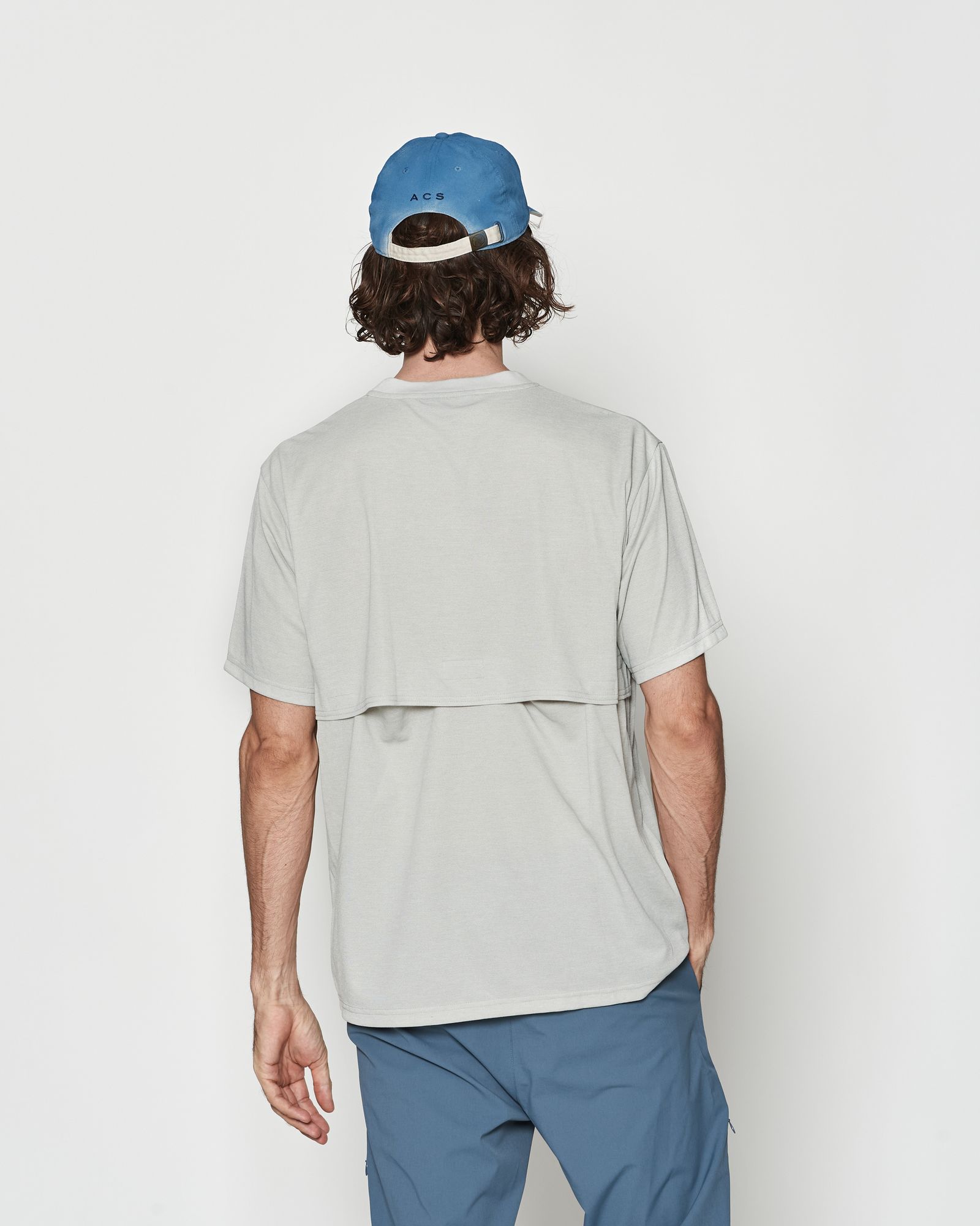 ☆先行予約☆ ベンチレーションTシャツ  /  Ventilation Tee / GREY【CT2606】