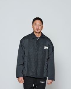 ☆先行予約☆ muta MARINE × ACANTHUS / コーチジャケット / Split Coach Jacket / CHARCOAL 【MA2651】