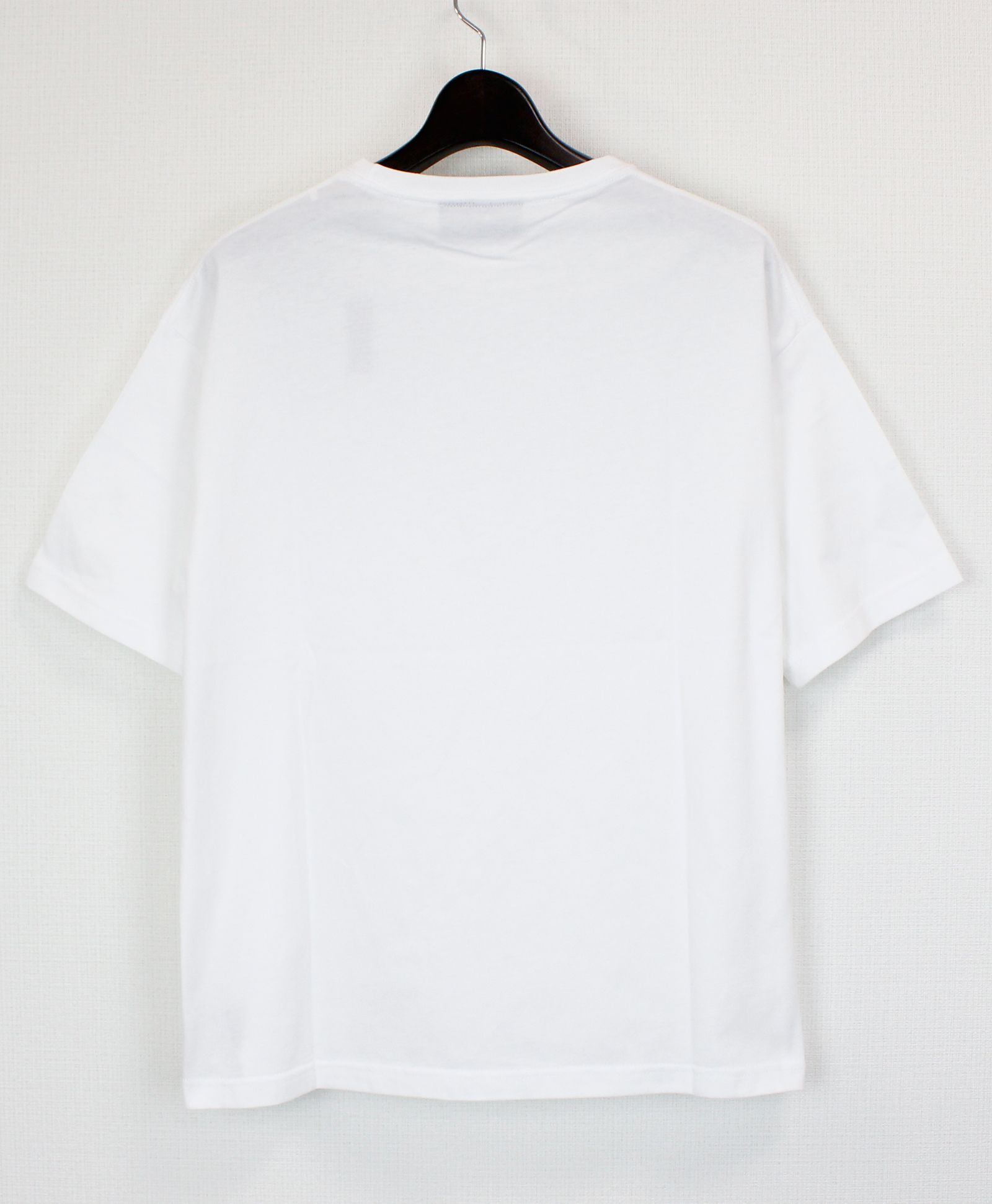フェザーペイント Tシャツ / Feather Paint Loose Tee / WHITE