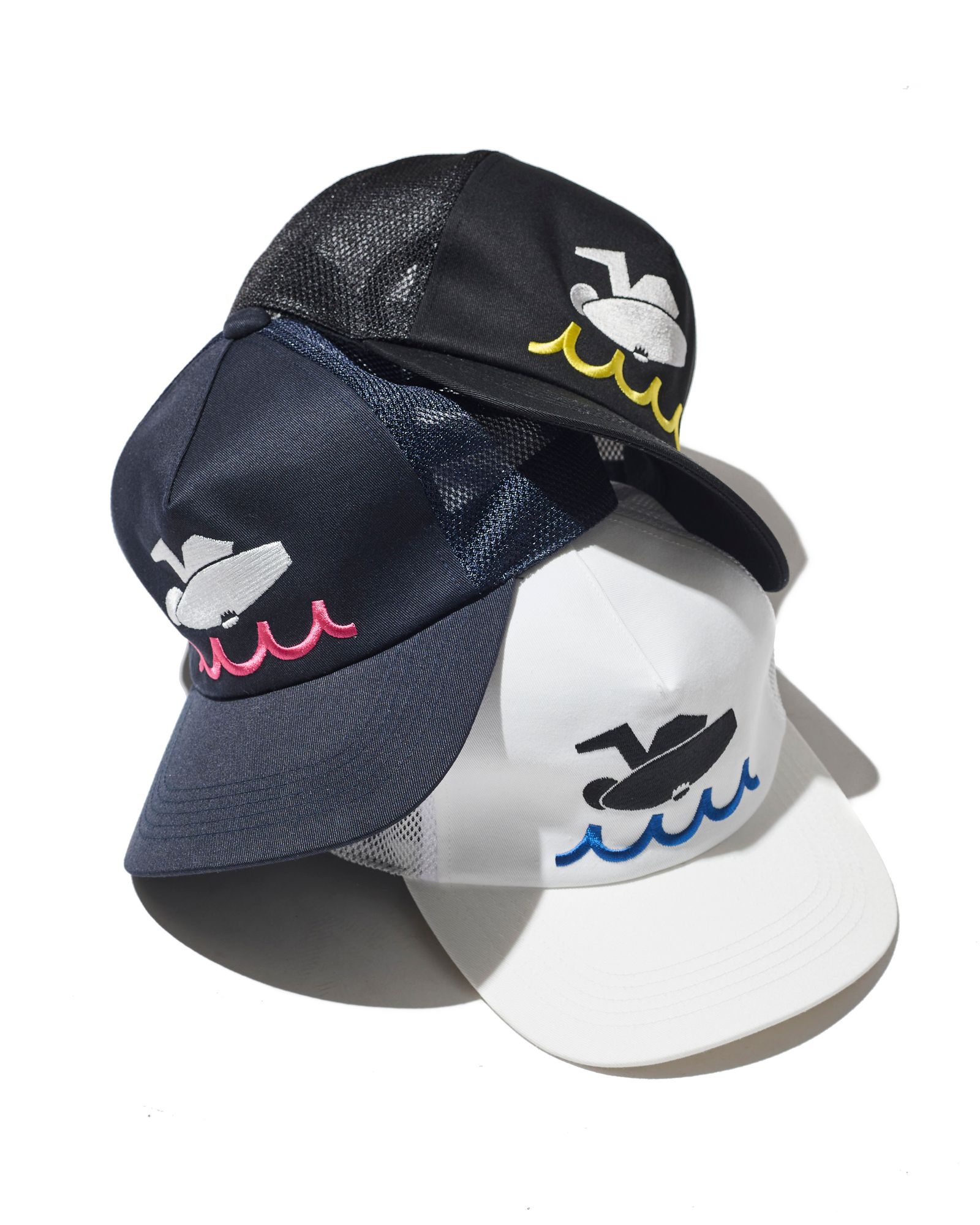 ☆先行予約☆muta MARINE × ACANTHUS  / サーフマンメッシュキャップ /  Surf Man Mesh Cap / NAVY【MA2720】