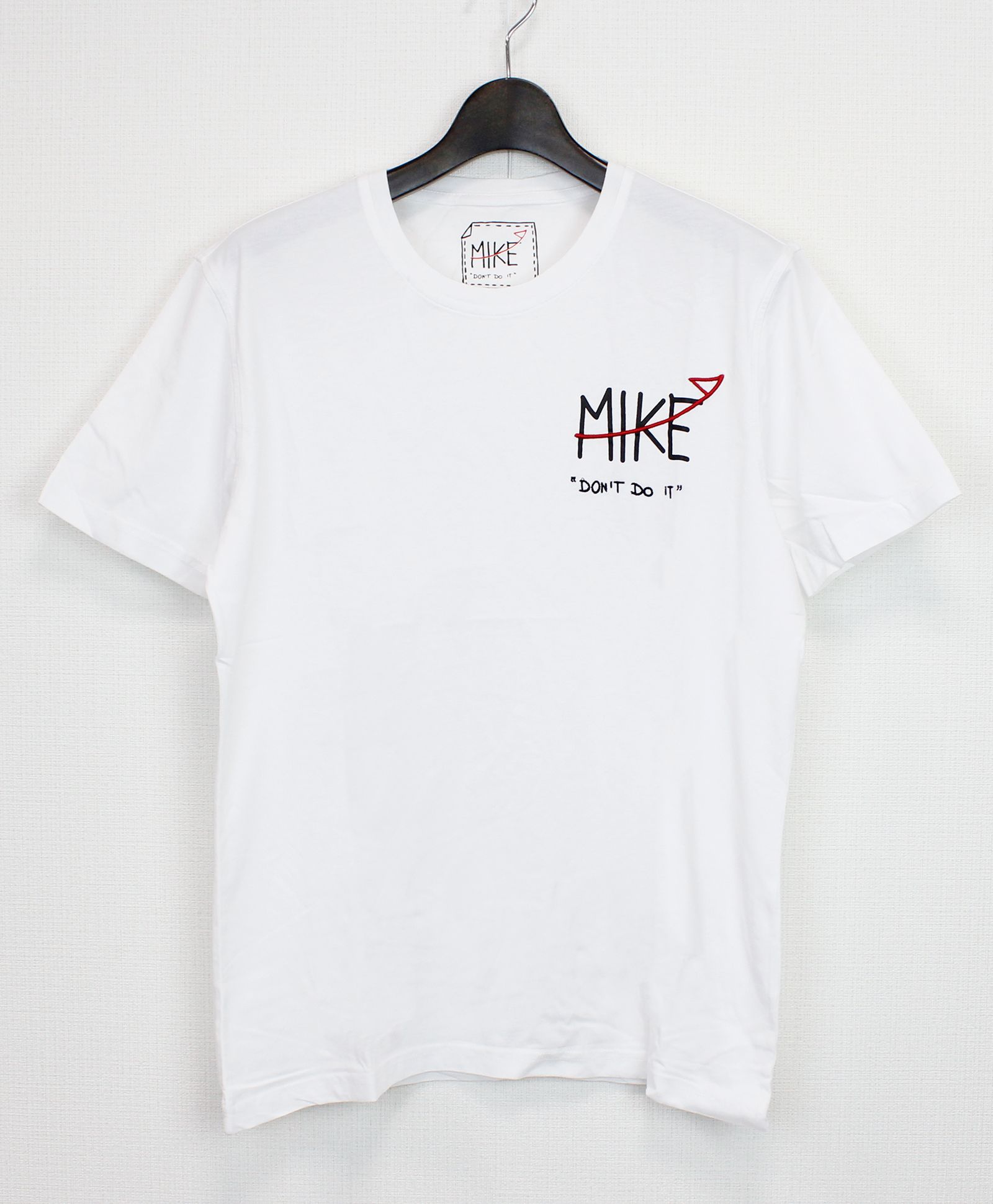 ロゴプリント Tシャツ / WHITE [MIKE00] - XS
