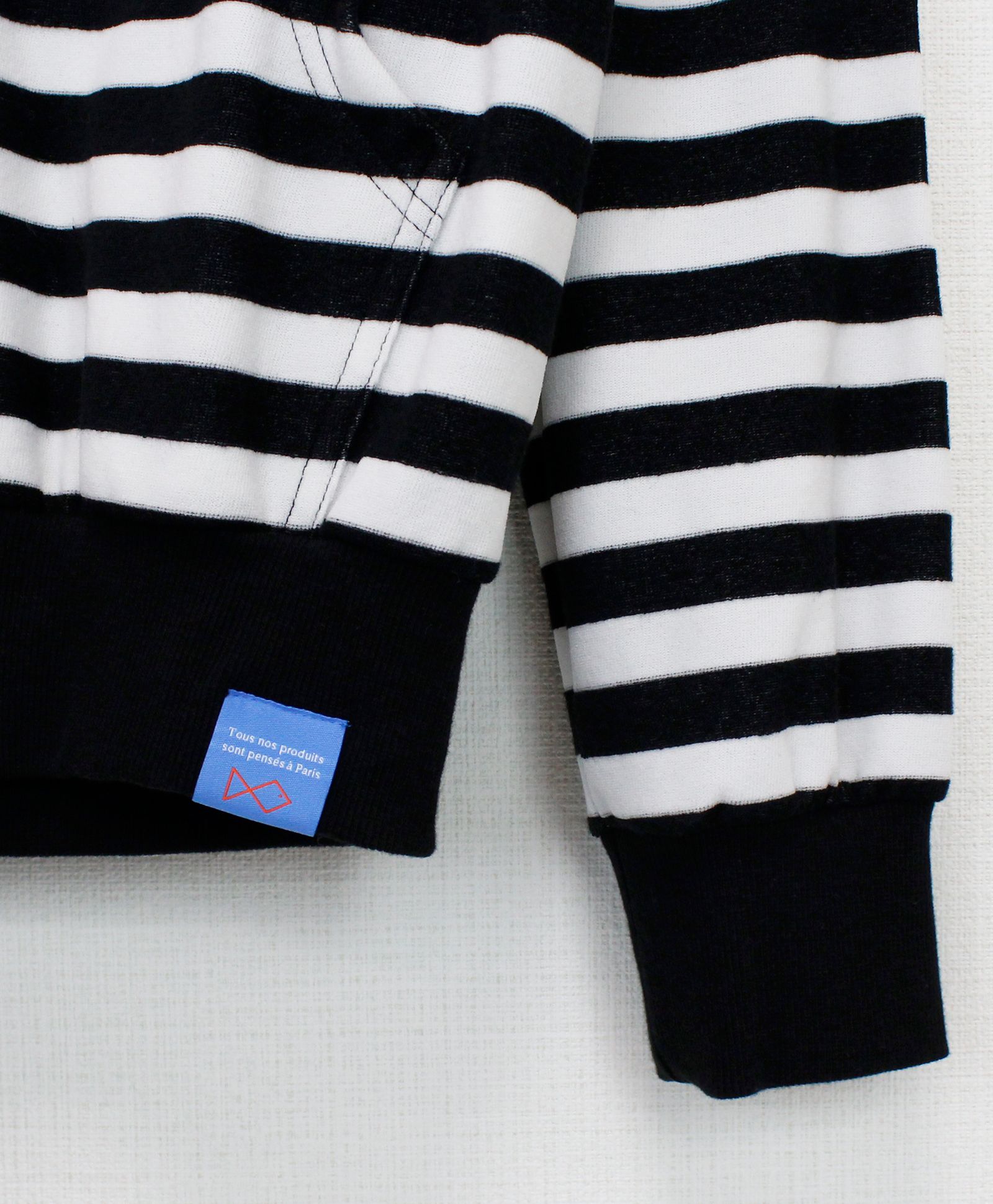 パイルジップパーカー / Pile Zip Hoodie / BORDER