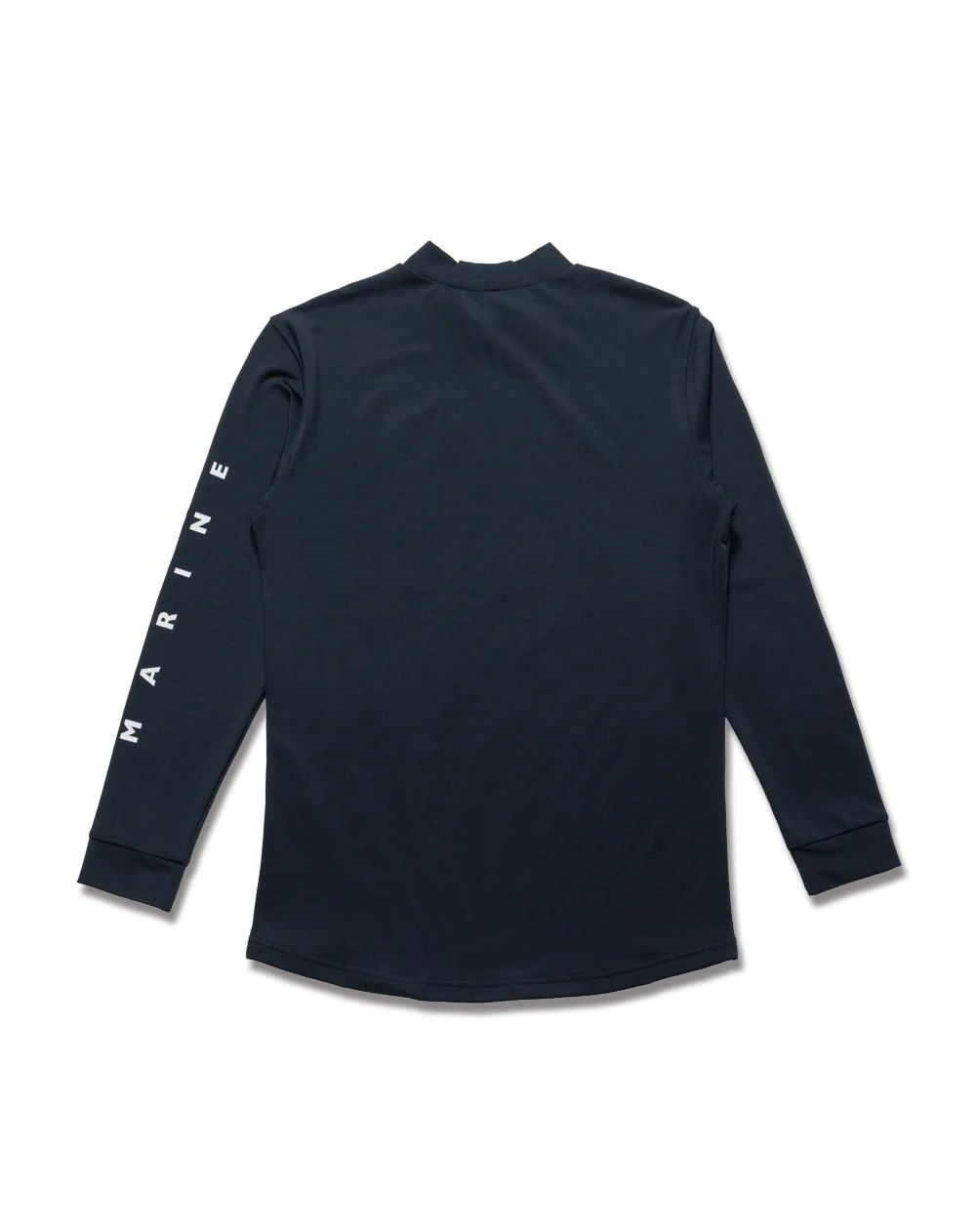 ラッシュロングスリーブTシャツ (WAVEロゴ) / ネイビー [MMTK-440009]