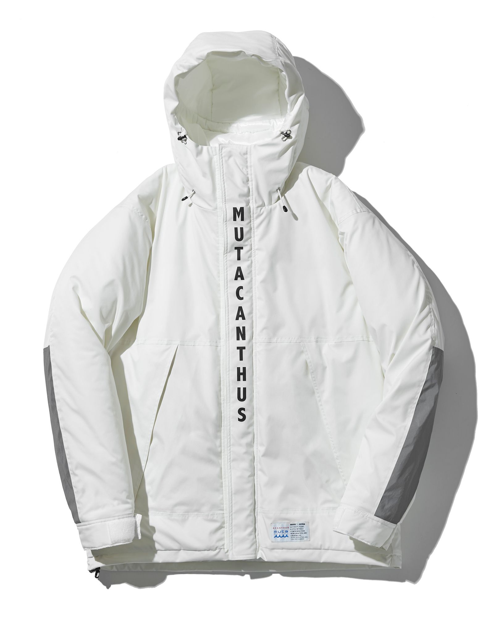☆先行予約販売2025年11月下旬～12月下旬頃入荷予定☆ ACANTHUS × muta MARINE / muta LIMONTA Mountain Puffy Jacket  / マウンテンパフィジャケット / WHITE 【MA2529】