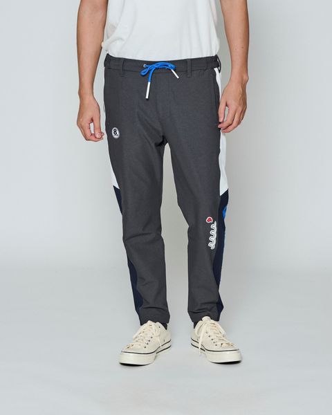 ☆先行予約☆ muta MARINE × ACANTHUS / スイートエクストラロゴラインパンツ / Sweet Extra Logo Line Pants / GREY 【MA2699】