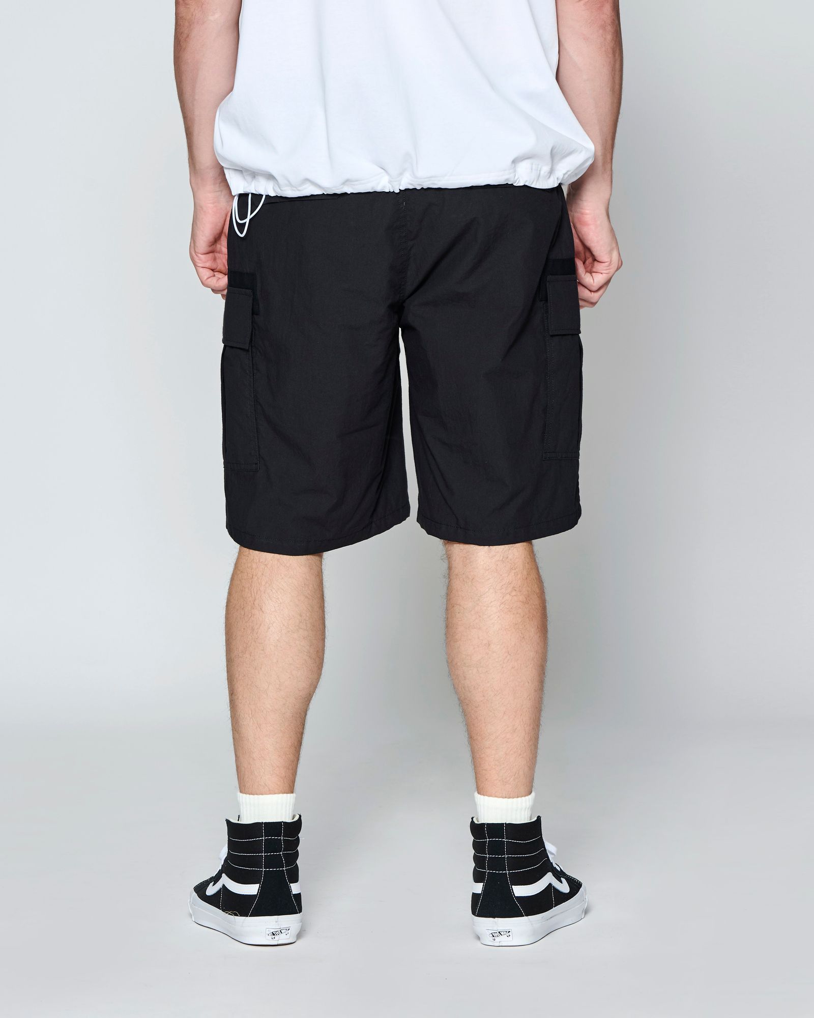 ☆先行予約☆ タイプライター カーゴ ショーツ  /  Typewriter Cloth Cargo Shorts / BLACK 【PT2652】