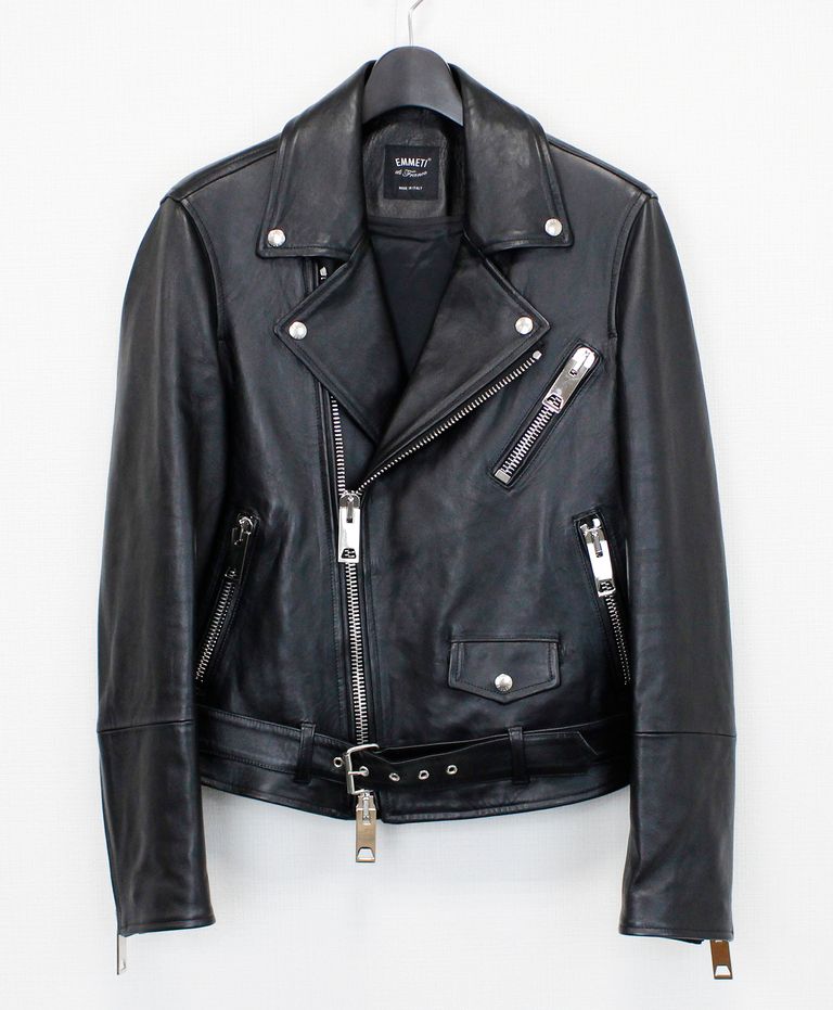 EMMETI - EMMETI × 干場義雅 コラボダブルライダースジャケット JUSTIN  