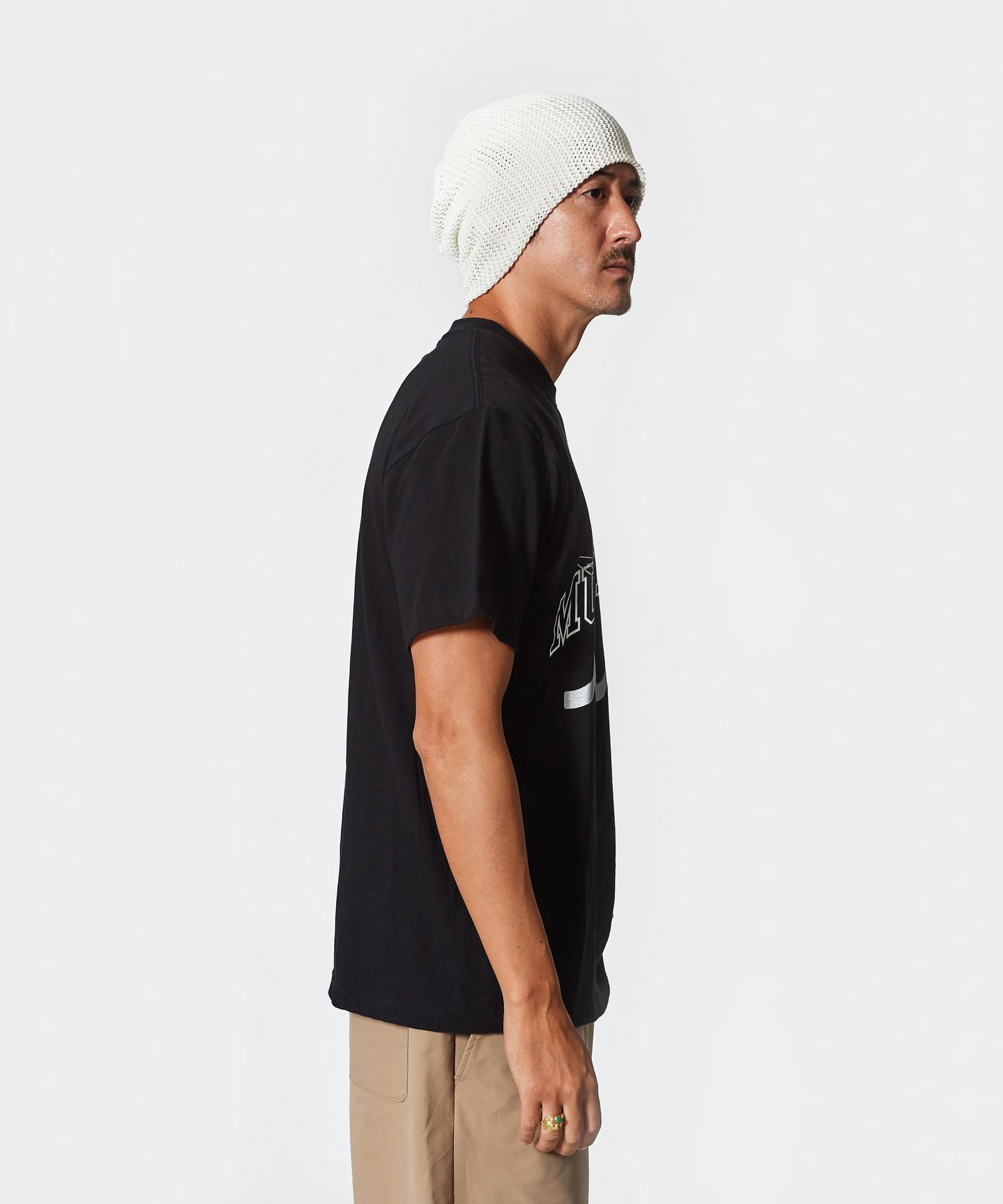 ACANTHUS × muta MARINE / muta Multi Logo Tee / マルチロゴTシャツ / BLACK 【MA2511】