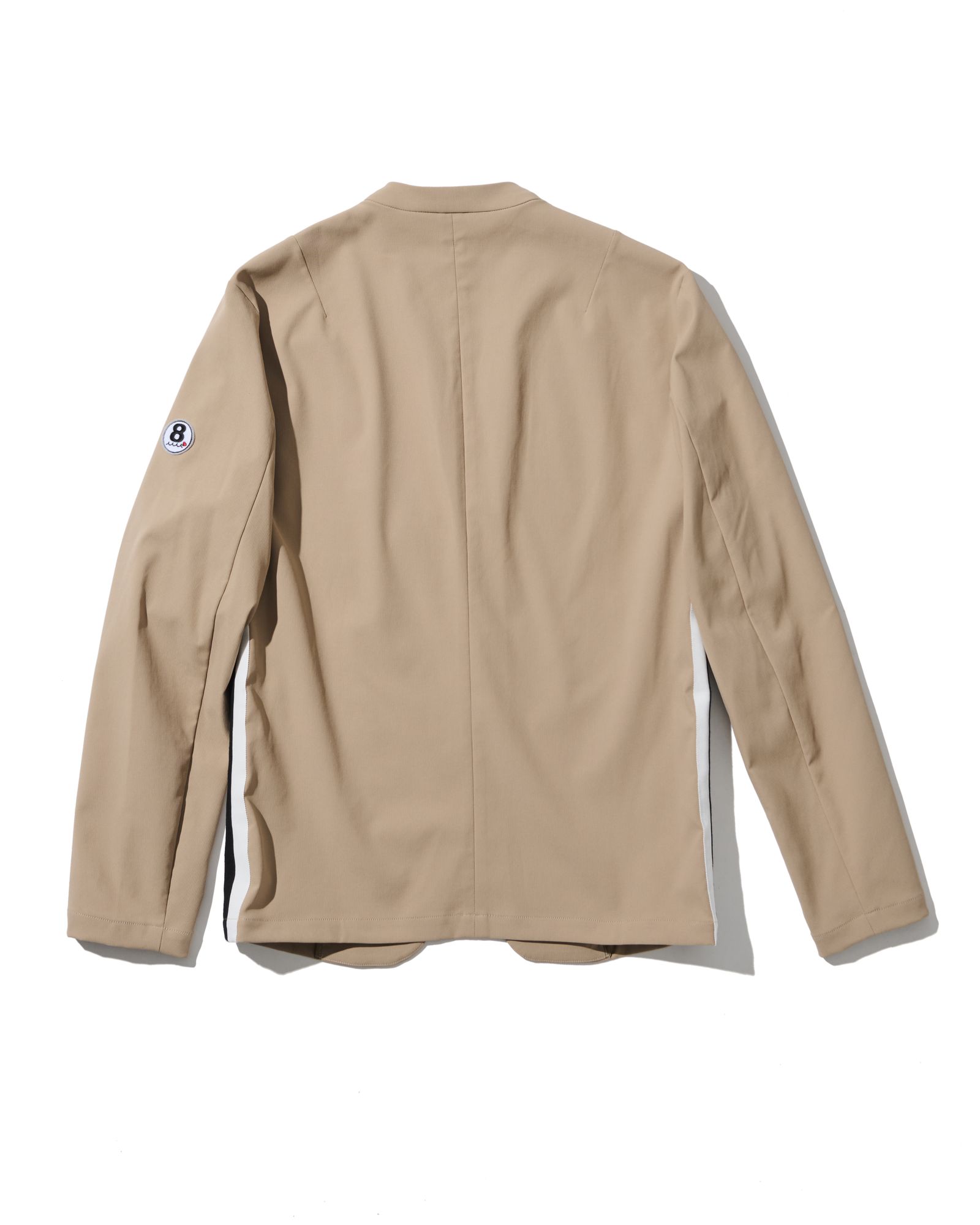 ☆先行予約☆muta MARINE × ACANTHUS / スウィートノーカラージャケット / sweet no collar jacket / BEIGE 【MA2625】