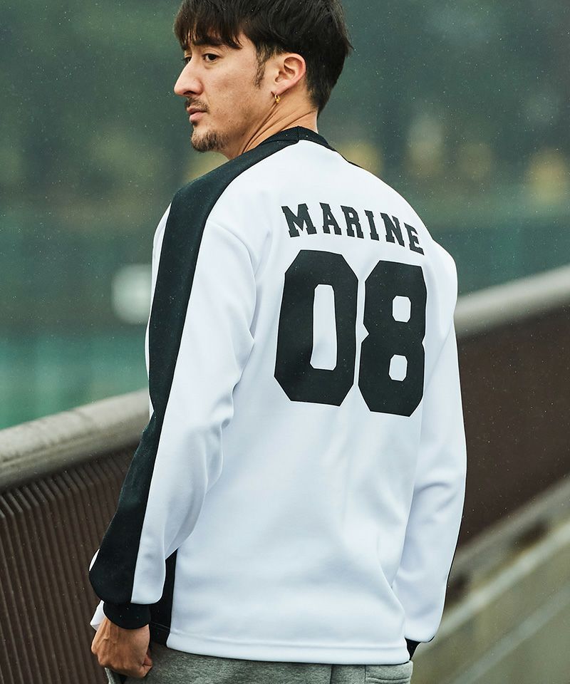 ACANTHUS x muta MARINE / muta Soccor Jersey Top / ジャージカットソー / WHITE / MA2434