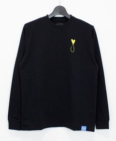 ロングスリーブTシャツ / Tiphanie / BLACK x YELLOW