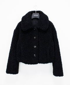 レディース ボアブルゾン / MAMATETA / ママテータ / BLACK [LJXA0043033588]