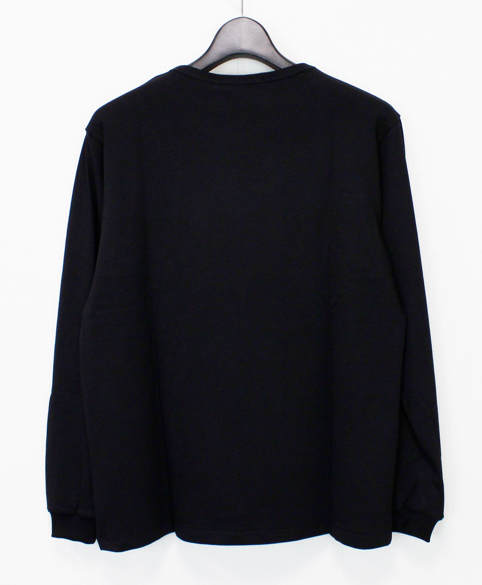 ラインストーン『NUMBERING BEAR』 L/S Tシャツ / ロンT / ブラック [UC52-N547]
