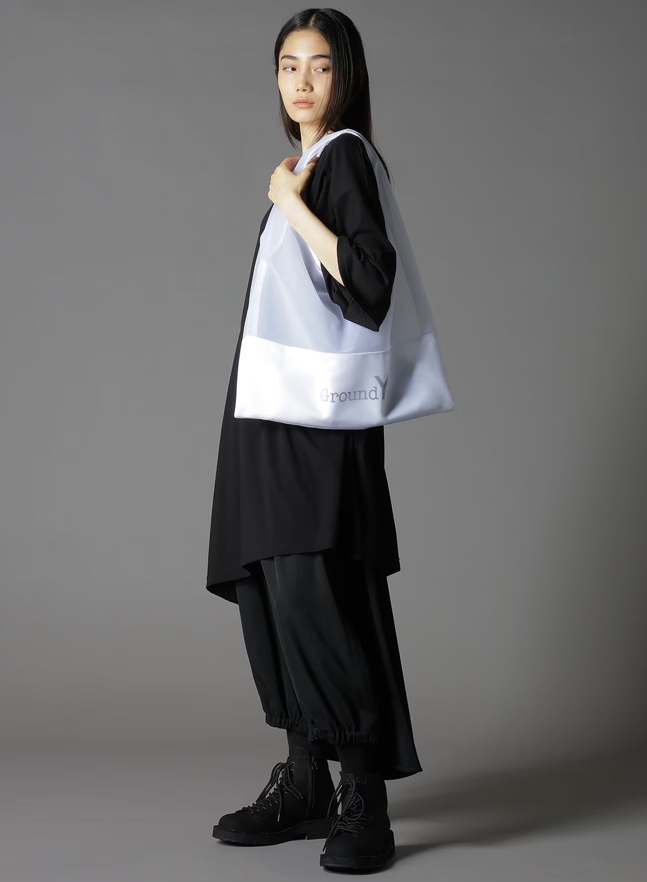 MESH TOTE BAG / メッシュトートバッグ / ホワイト [GP-I04-950-2]