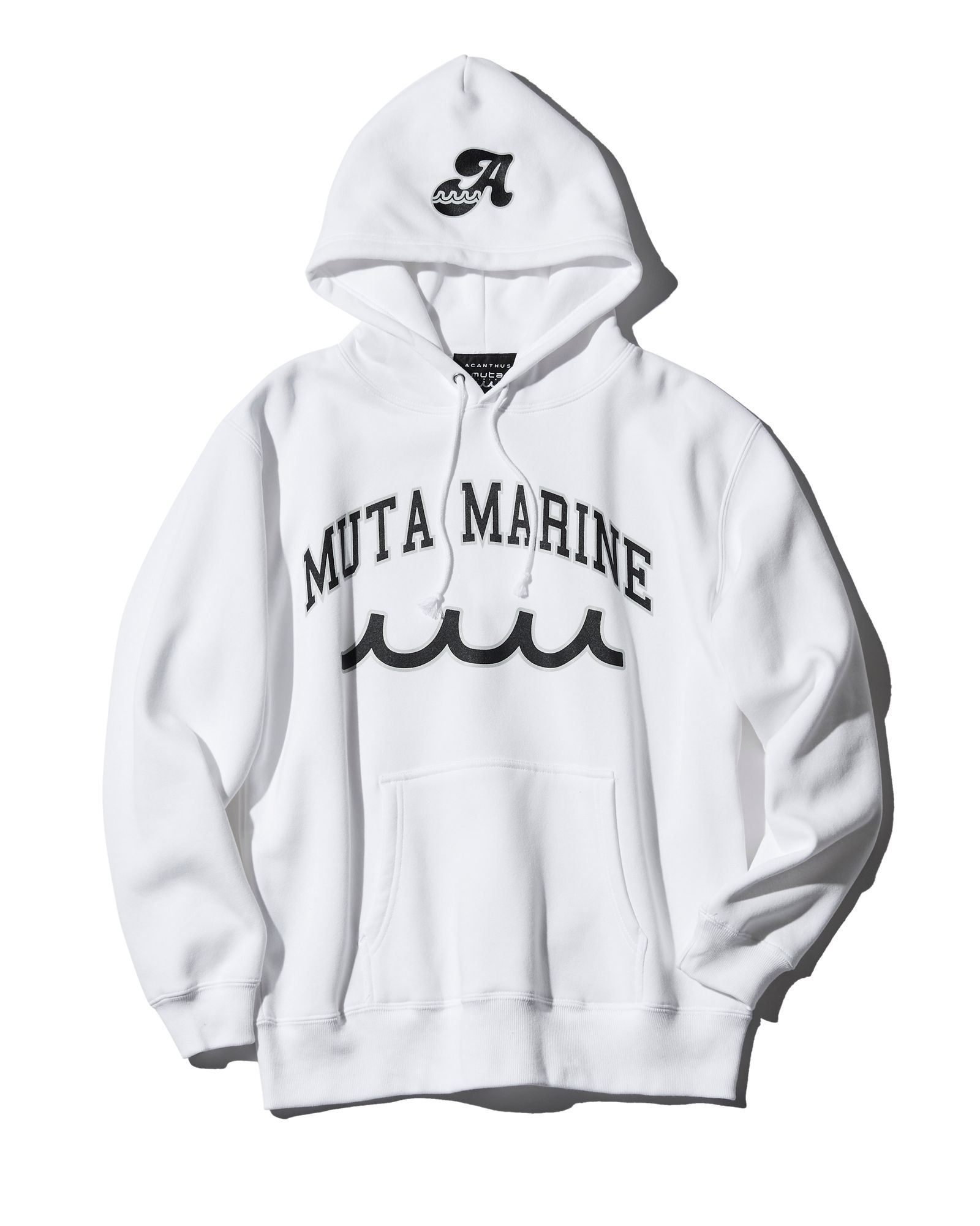 ACANTHUS - ACANTHUS x muta MARINE / muta College Logo Hooded