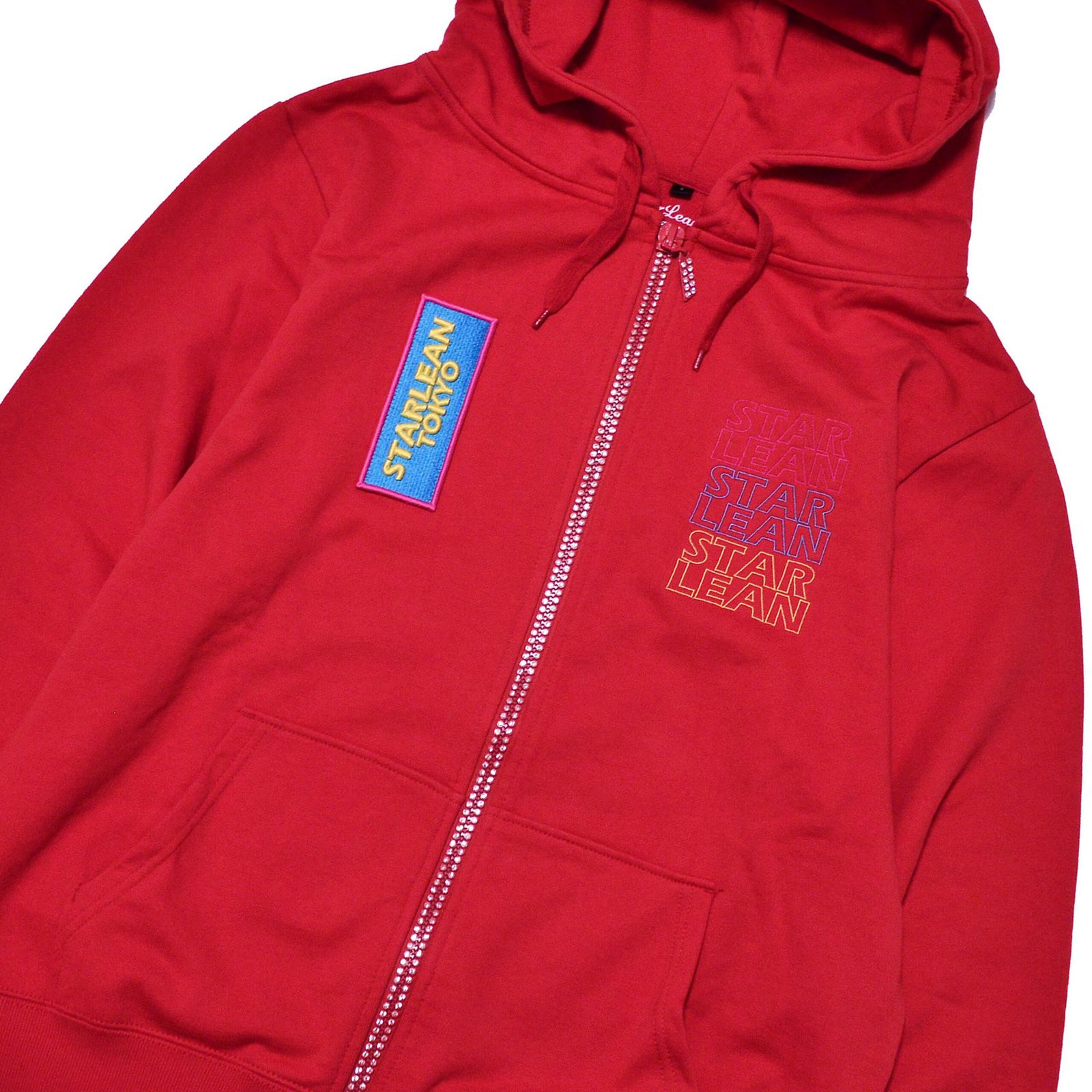 ジップアップパーカー SUIT BABY ZIP HOODIE RED