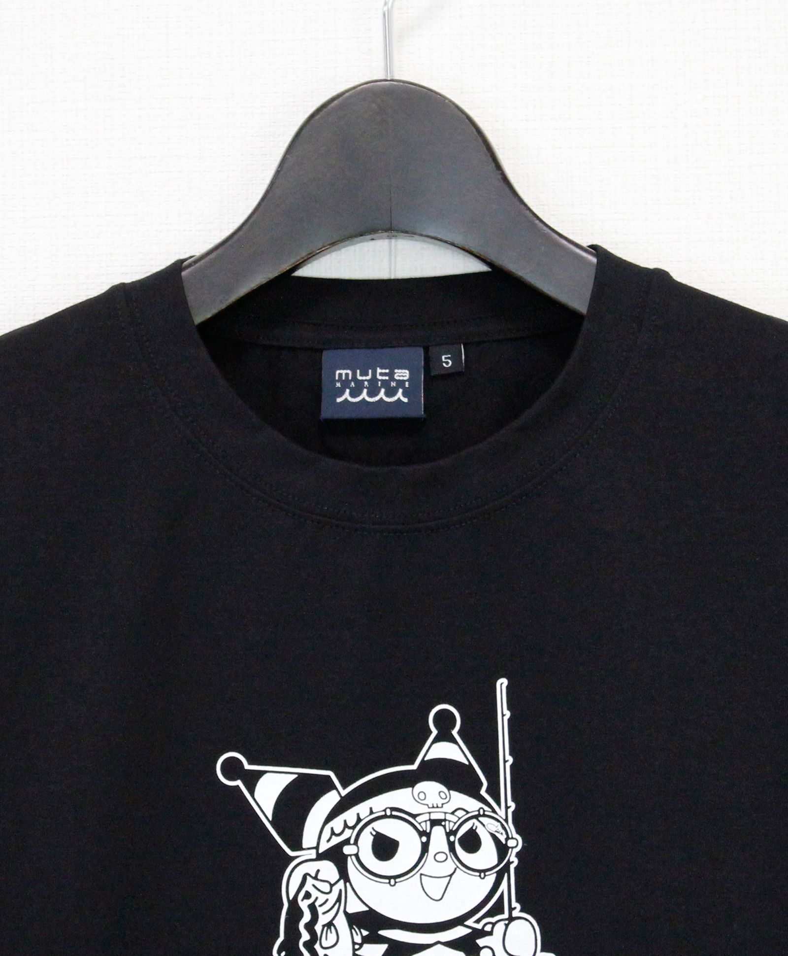 Kuromi × muta MARINE Fishing ストレッチロングスリーブTシャツ / ブラック [MFMP-434779]