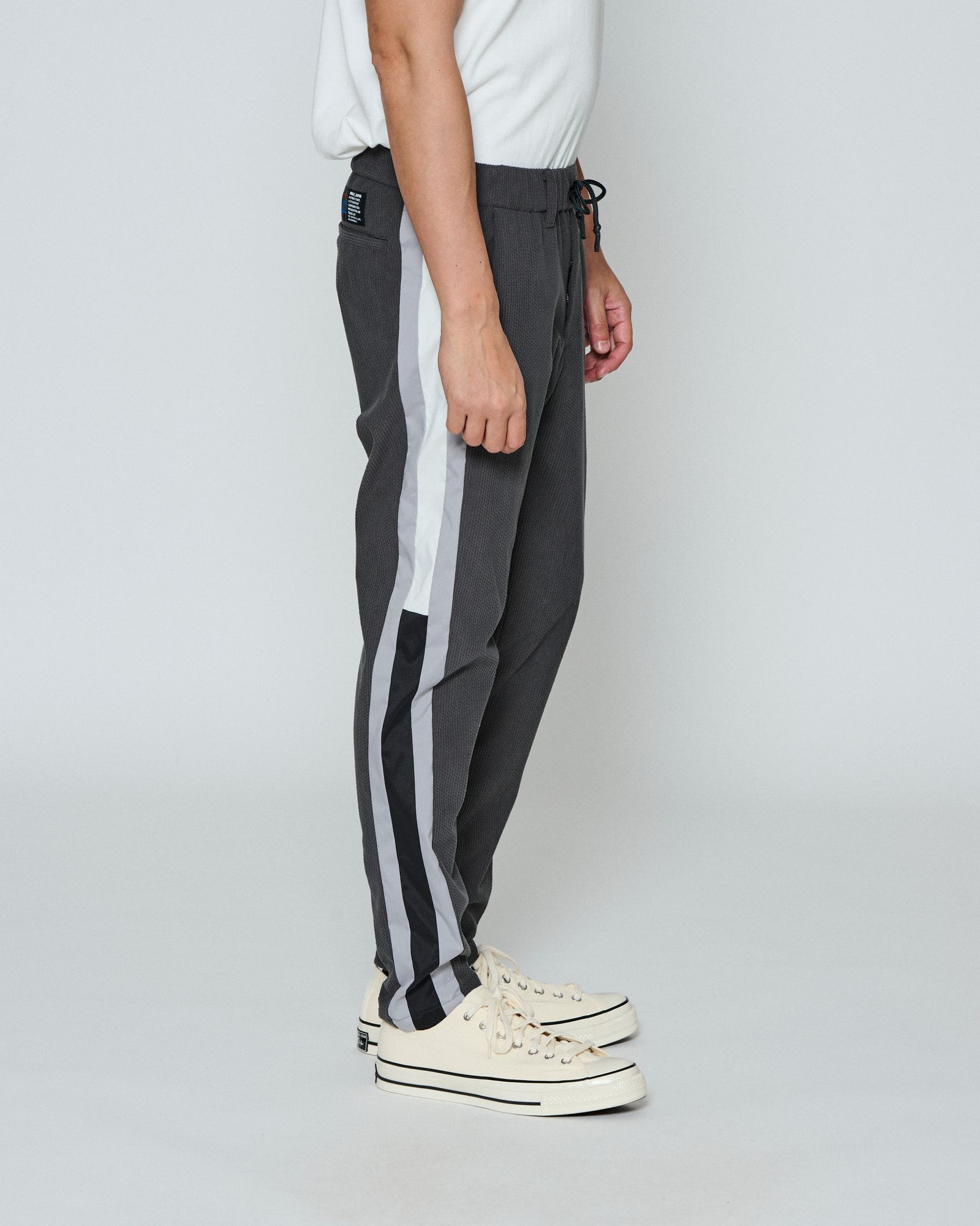 ☆先行予約☆ muta MARINE × ACANTHUS / トラックパンツ / Split Track Pants / CHARCOAL 【MA2659】