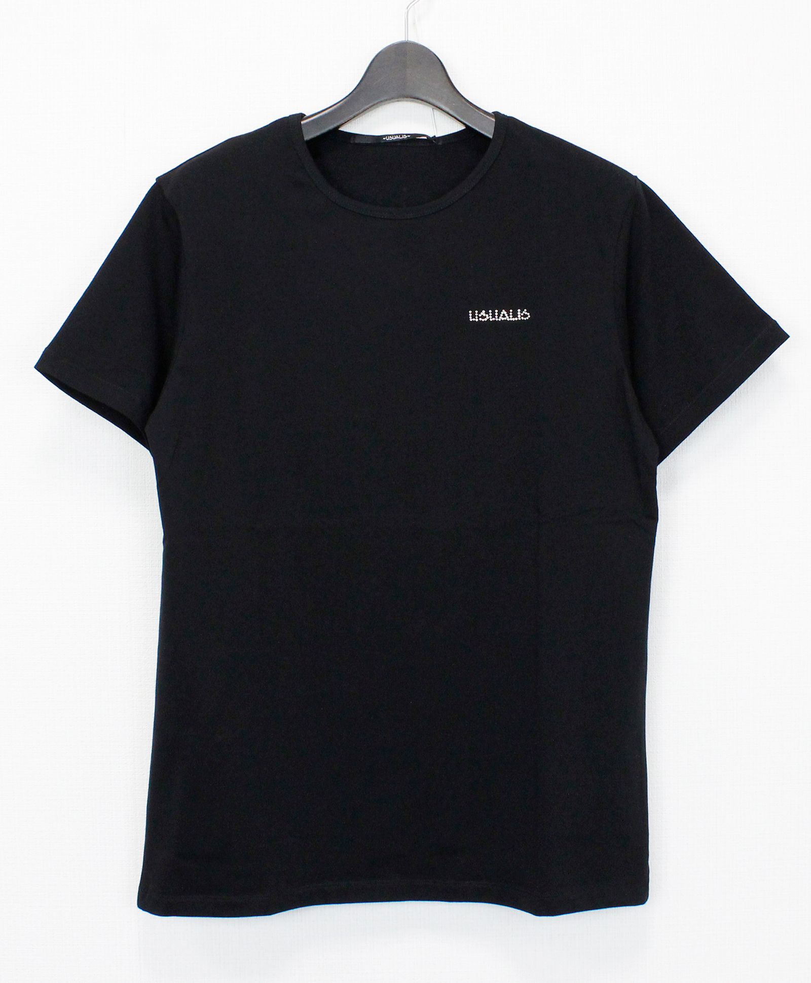 ペイント＆スワロ S/S Tシャツ / ブラック [UC31-N9823]