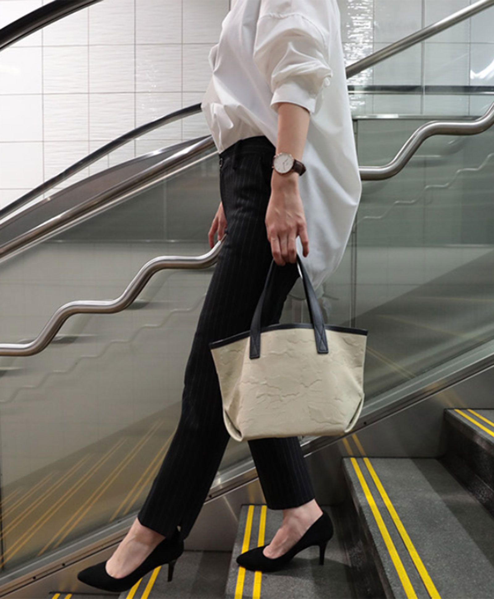 LABEL NOIR / キャンバストートバッグ [Modele 23 (PM)] 3Colors