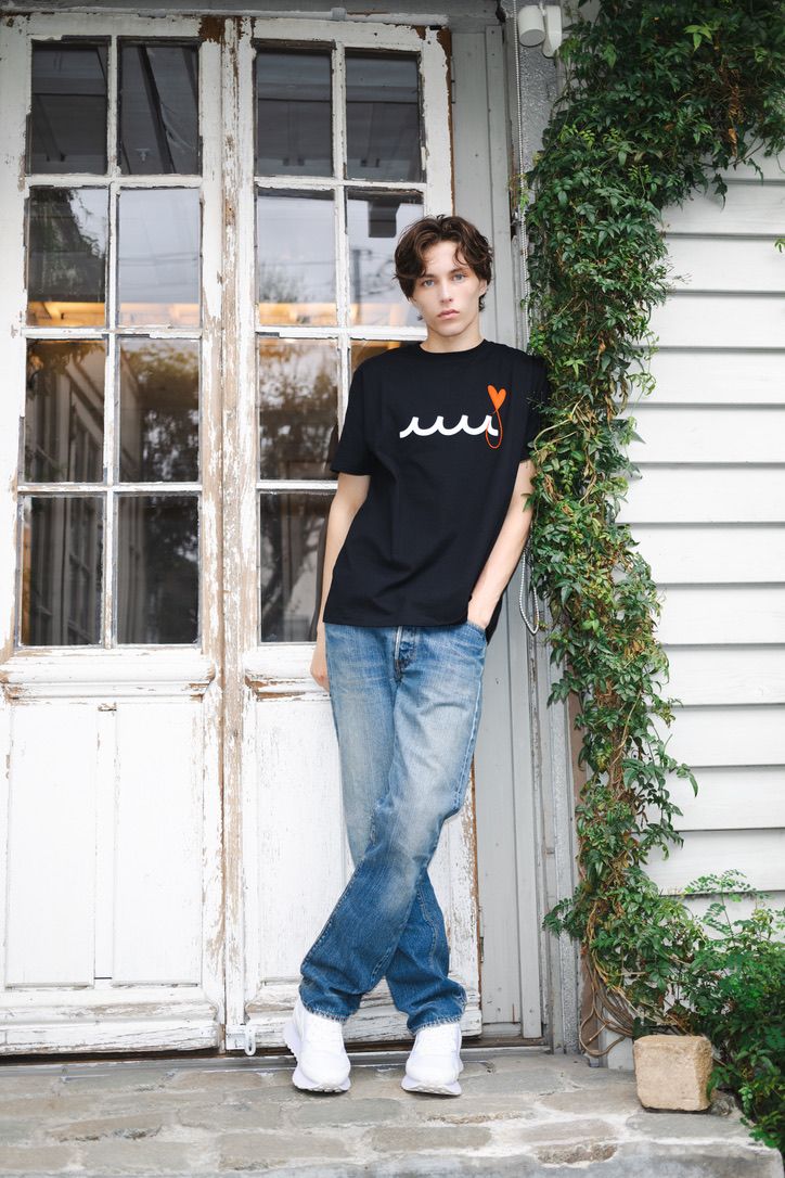 MAISON HONORE PARIS×MUTA MARINE / Tシャツ / Tiphanie &  Vague(ティファニー＆ヴァーグ) / ブラック