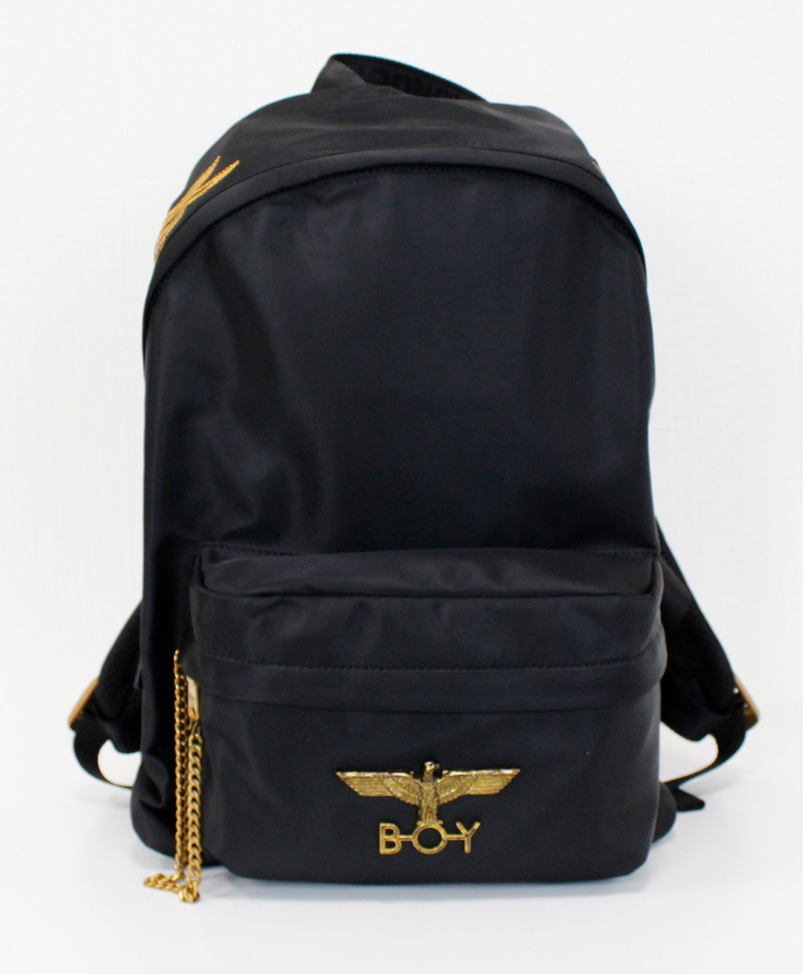 BOY LONDON EAGLE WING NYLON BACKPACK BLACK femt