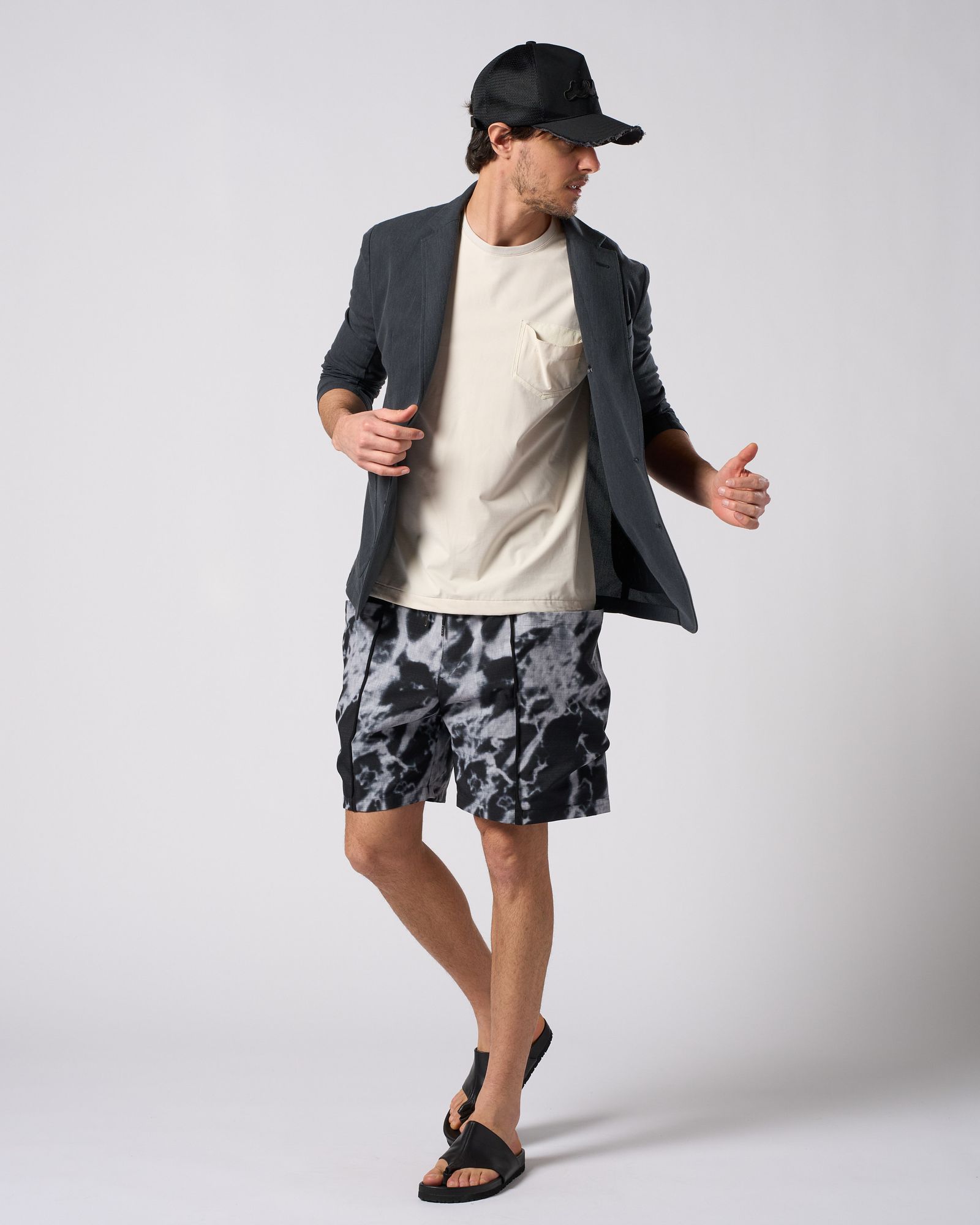 ☆先行予約☆ テックショーツ / teck shorts / MONO PRINT[5221 pe49i]