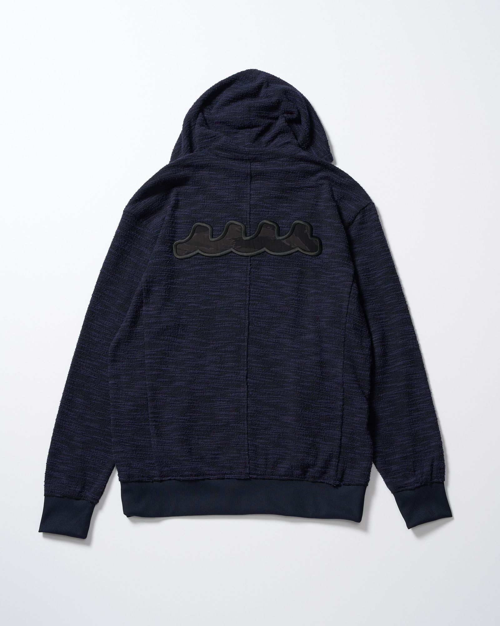 ☆先行予約☆ muta × wjk  / ニットジャガード リラックス パーカー / knit jacquard relax parker / NAVY [204 mw02i]