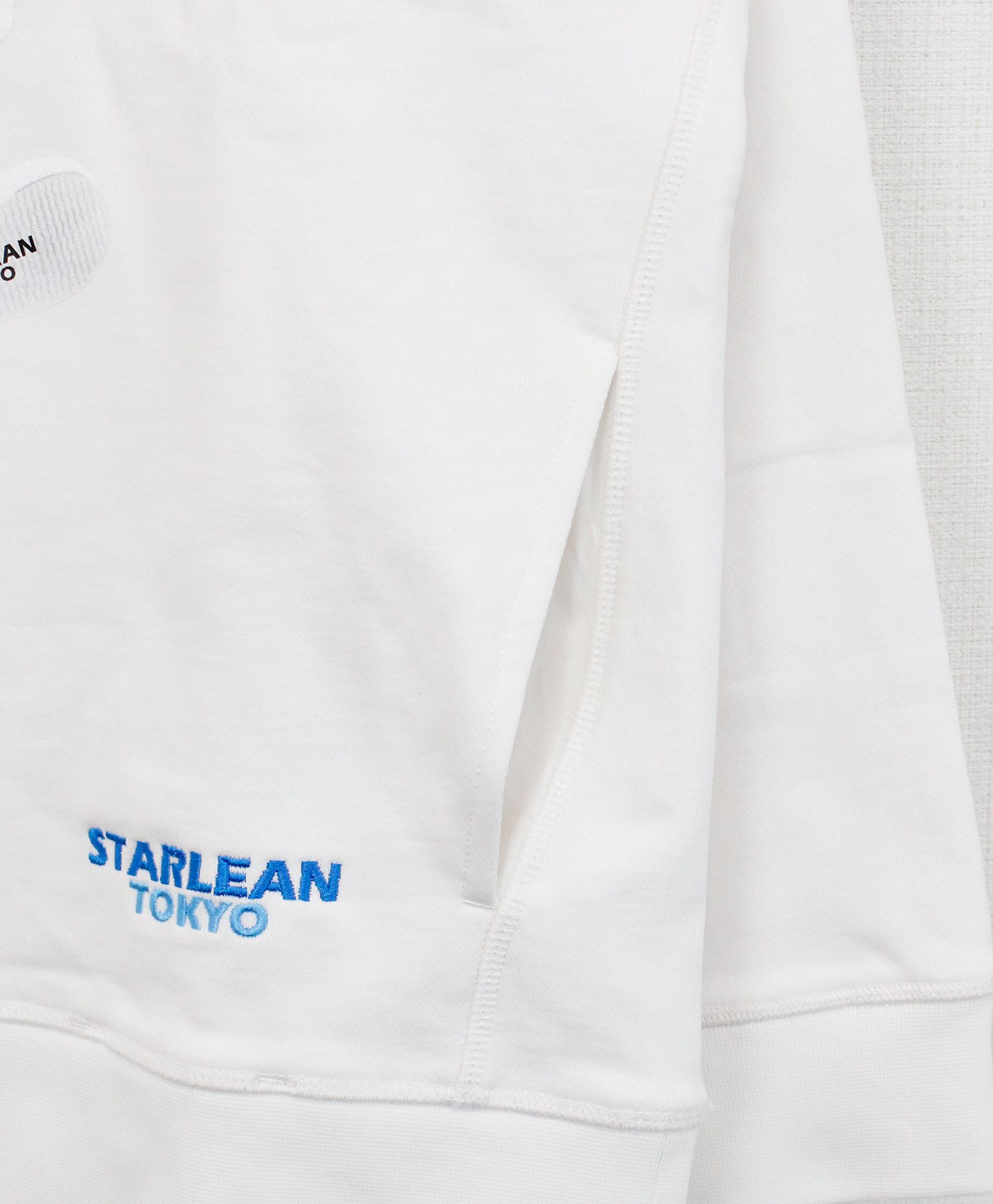 プルオーバーパーカー / SWALLOW LOGO BABY HOODIE / WHITE  [SLPP157]