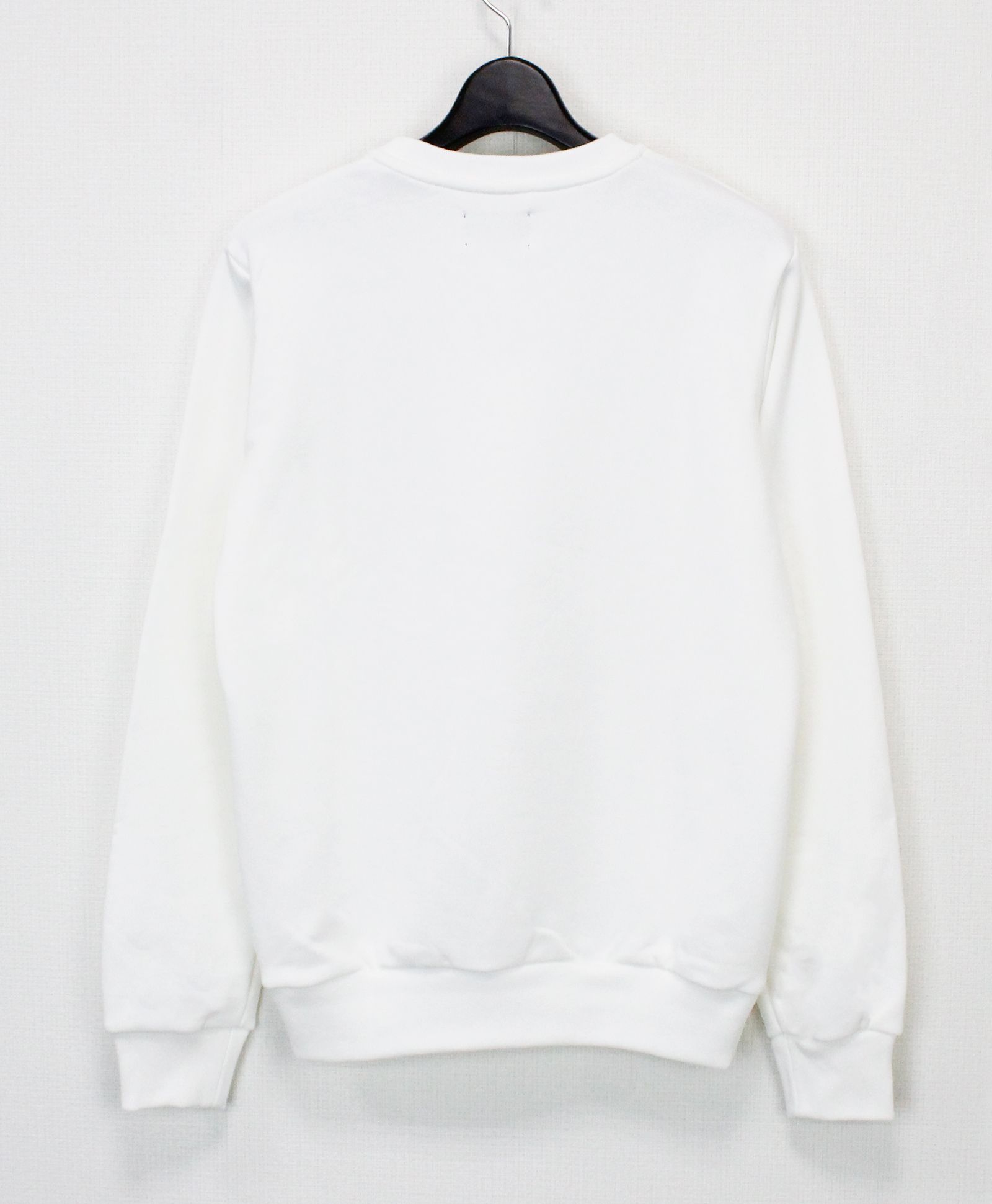 スウェット / Tiphanie Big Logo Sweat / White x Silver
