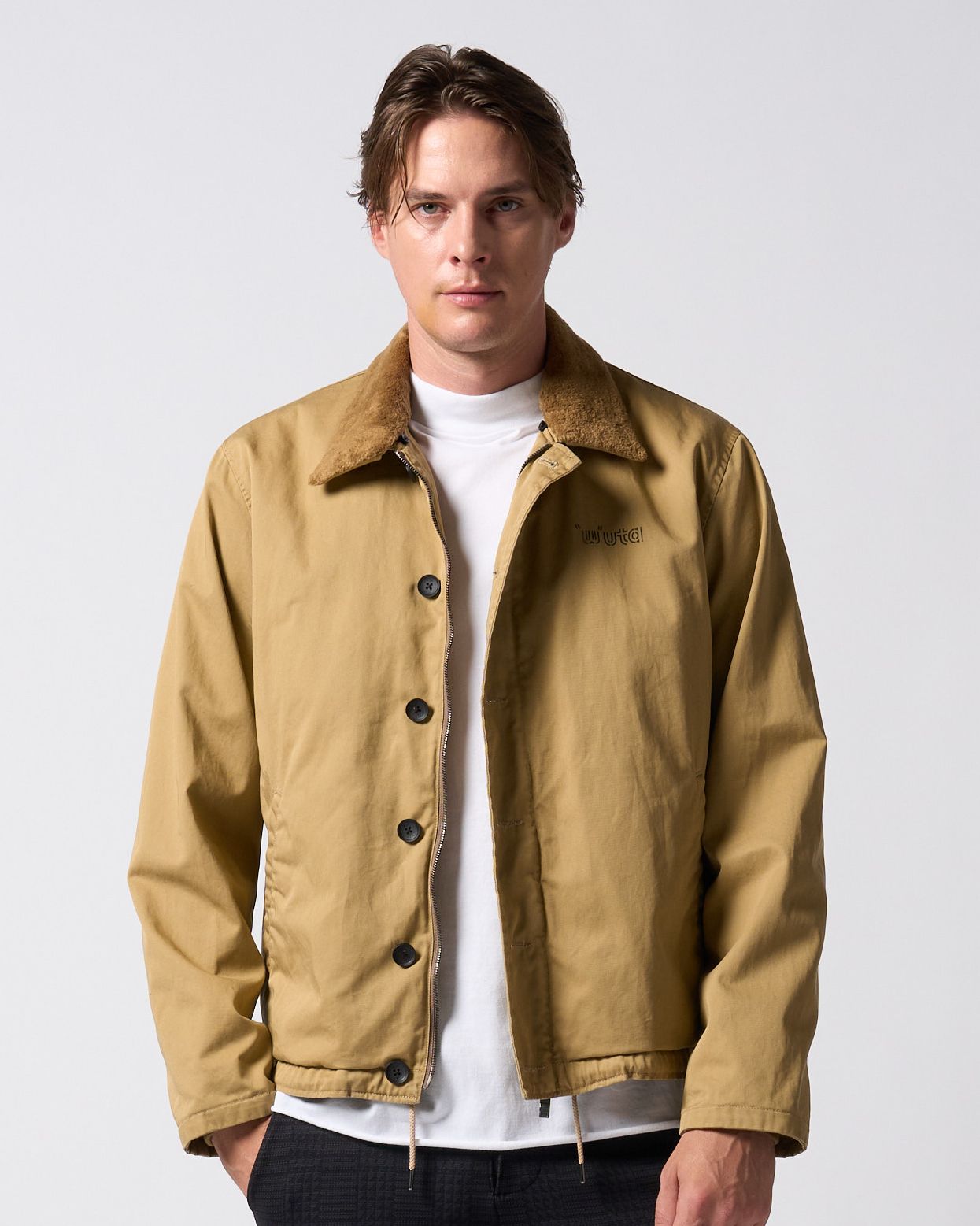 ☆先行予約☆ muta × wjk  / ユーティリティーデッキジャケット / utility deck jacket / KHAKI BEIGE[205 mw06j]