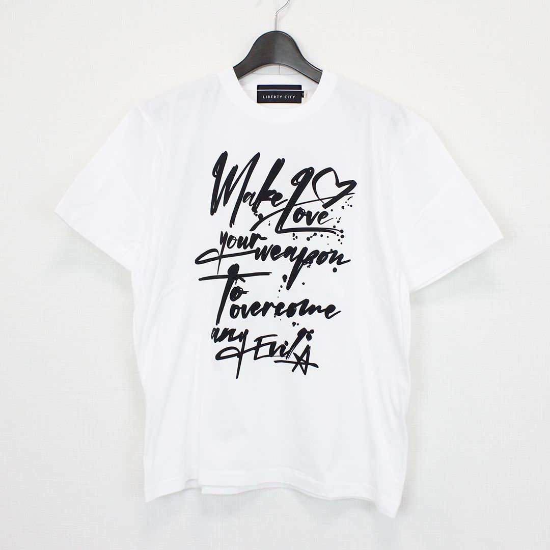[MAKE LOVE] Tシャツ / WHITE [241718HW]