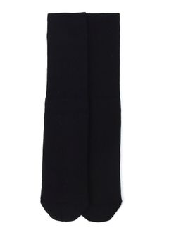 WOOL COTTON Ground Y LOGO TUBE SOCKS / ロゴチューブソックス / ブラック [GL-M02-053-2-02]