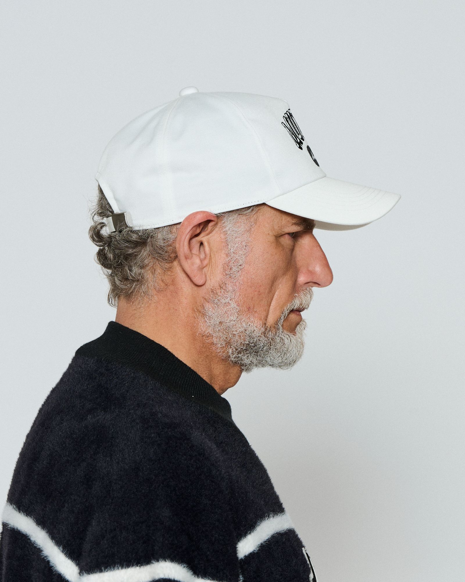 ☆先行予約☆ muta MARINE × ACANTHUS / カレッジロゴキャップ / Shadow College Logo Cap / WHITE 【MA2663】