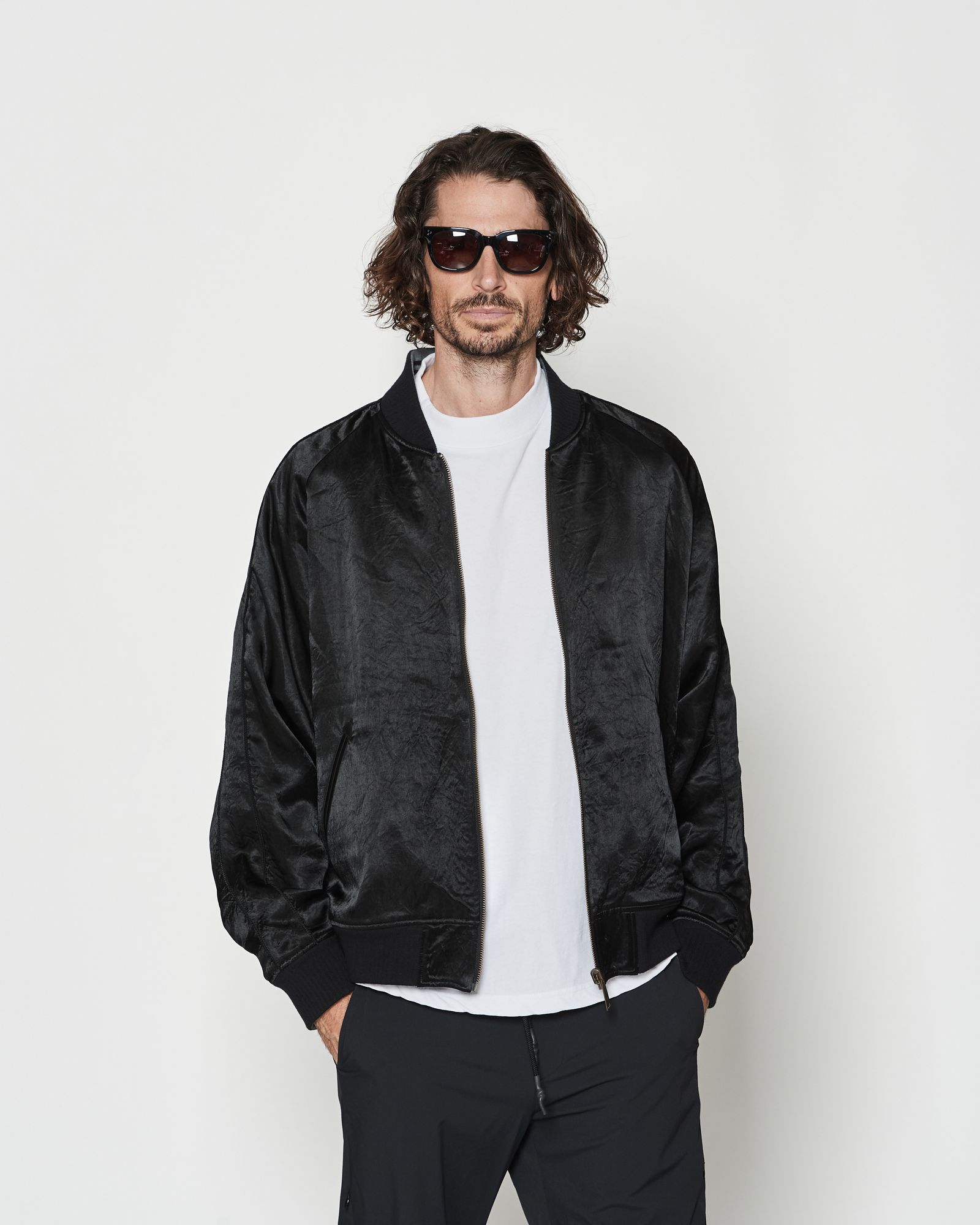 ☆先行予約☆ リバーシブルスーベニアジャケット / Souvenir Jacket / BLACK 【JK2603】