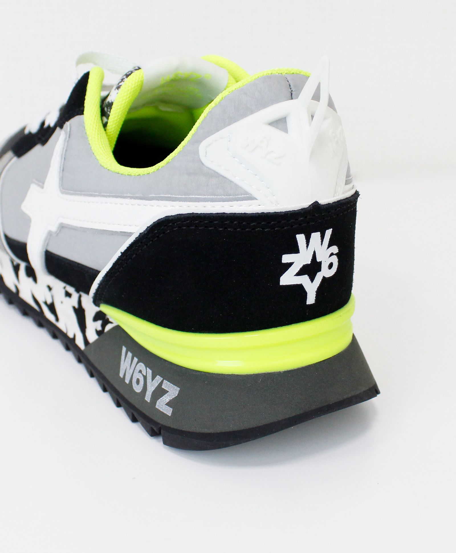 スニーカー / JET-M  / DARK GREY-BLACK-WHITE【39-1B97】
