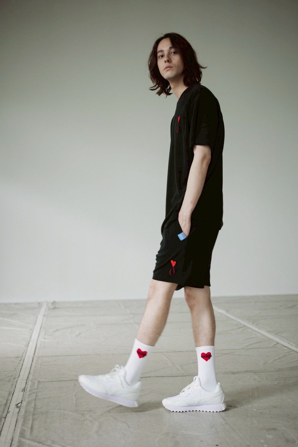 パイルTシャツ / Pile T / BLACK